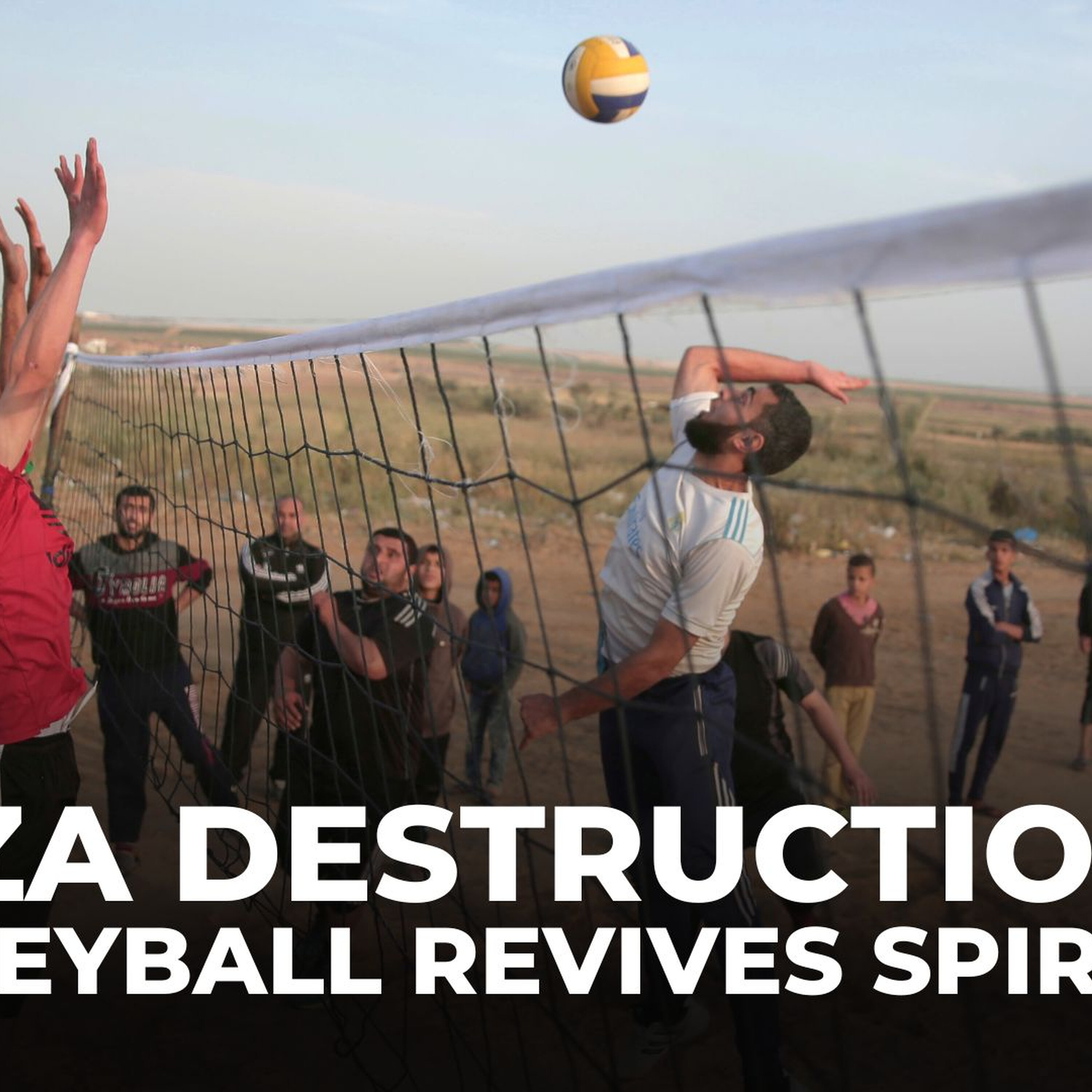 Volleyball sparks joy and hope for Palestinians amid the ruins of war‑torn Gaza Volleyball sparks joy and hope for Palestinians amid the ruins of war‑torn Gaza