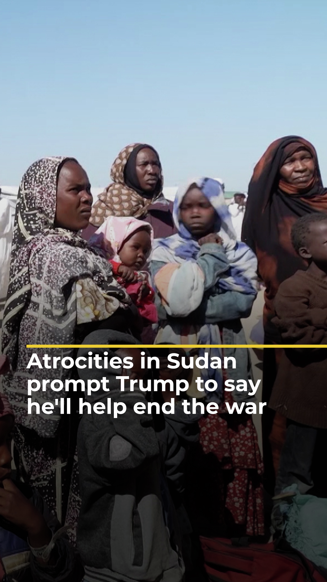 Trump commits to help end the war in Sudan after Saudi crown prince appeal  | AJ#shorts