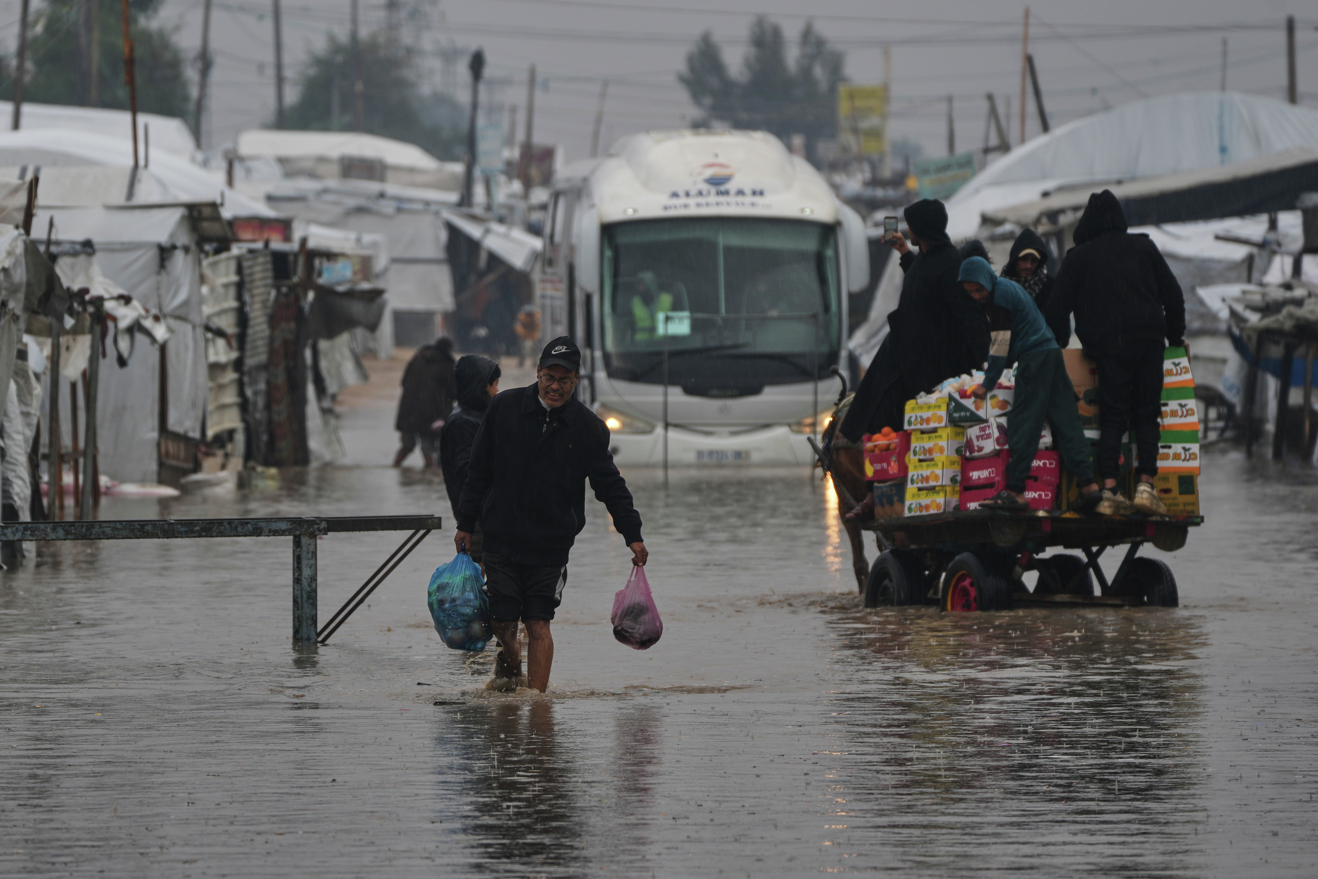 Gaza Hit by Storm Byron: Human Losses and Humanitarian Crisis