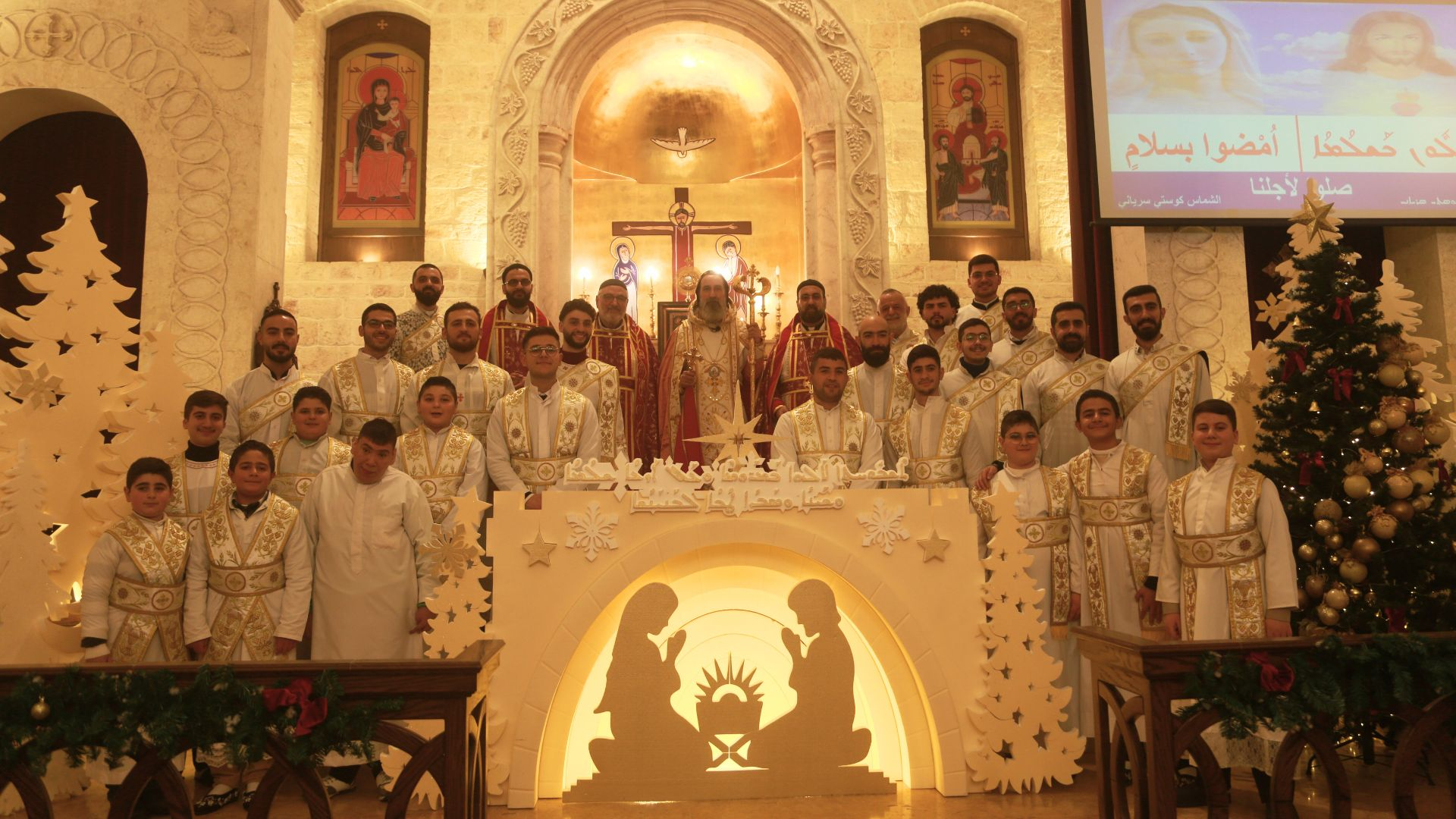 Syrians celebrate Christmas amid uncertainty after renewed fighting in Aleppo