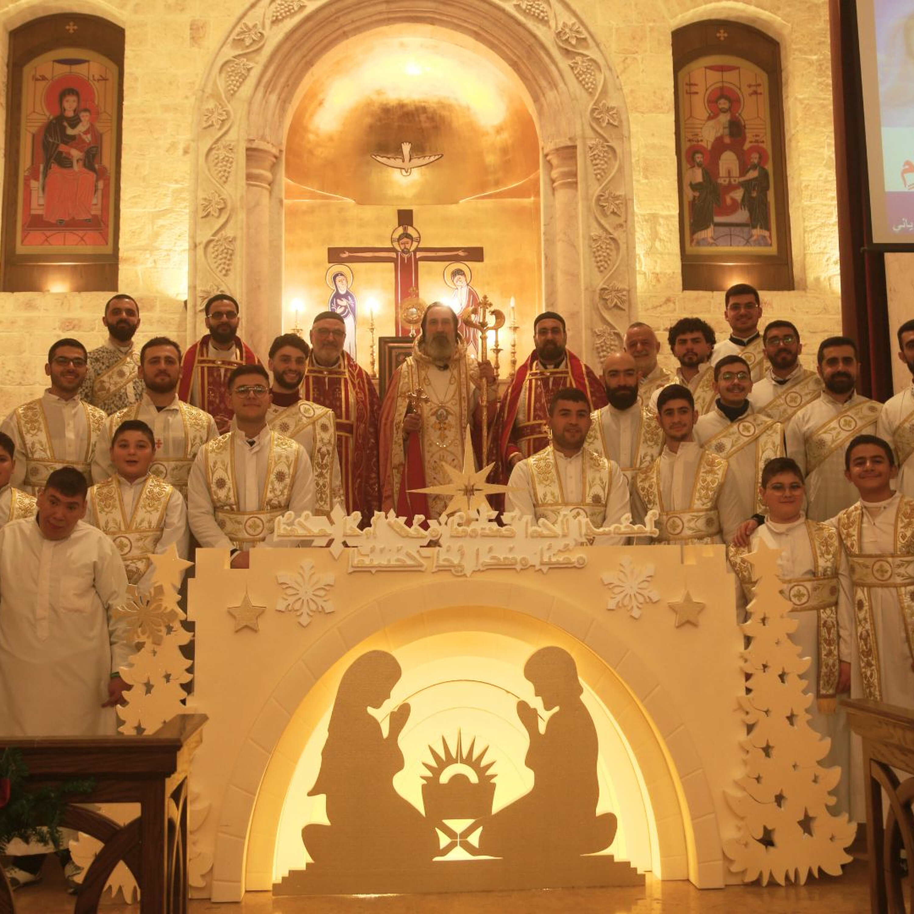 Syrians celebrate Christmas amid uncertainty after renewed fighting in Aleppo Syrians celebrate Christmas amid uncertainty after renewed fighting in Aleppo