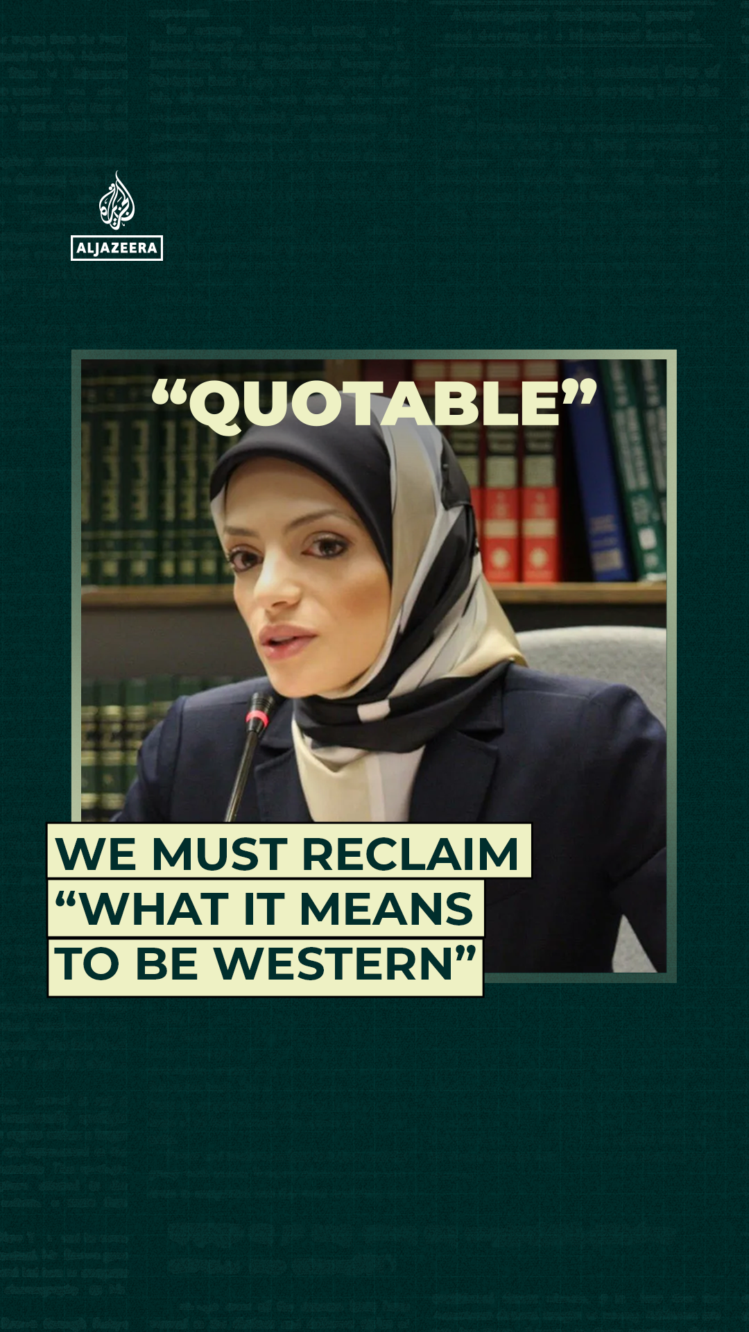 We must reclaim “what it means to be Western”