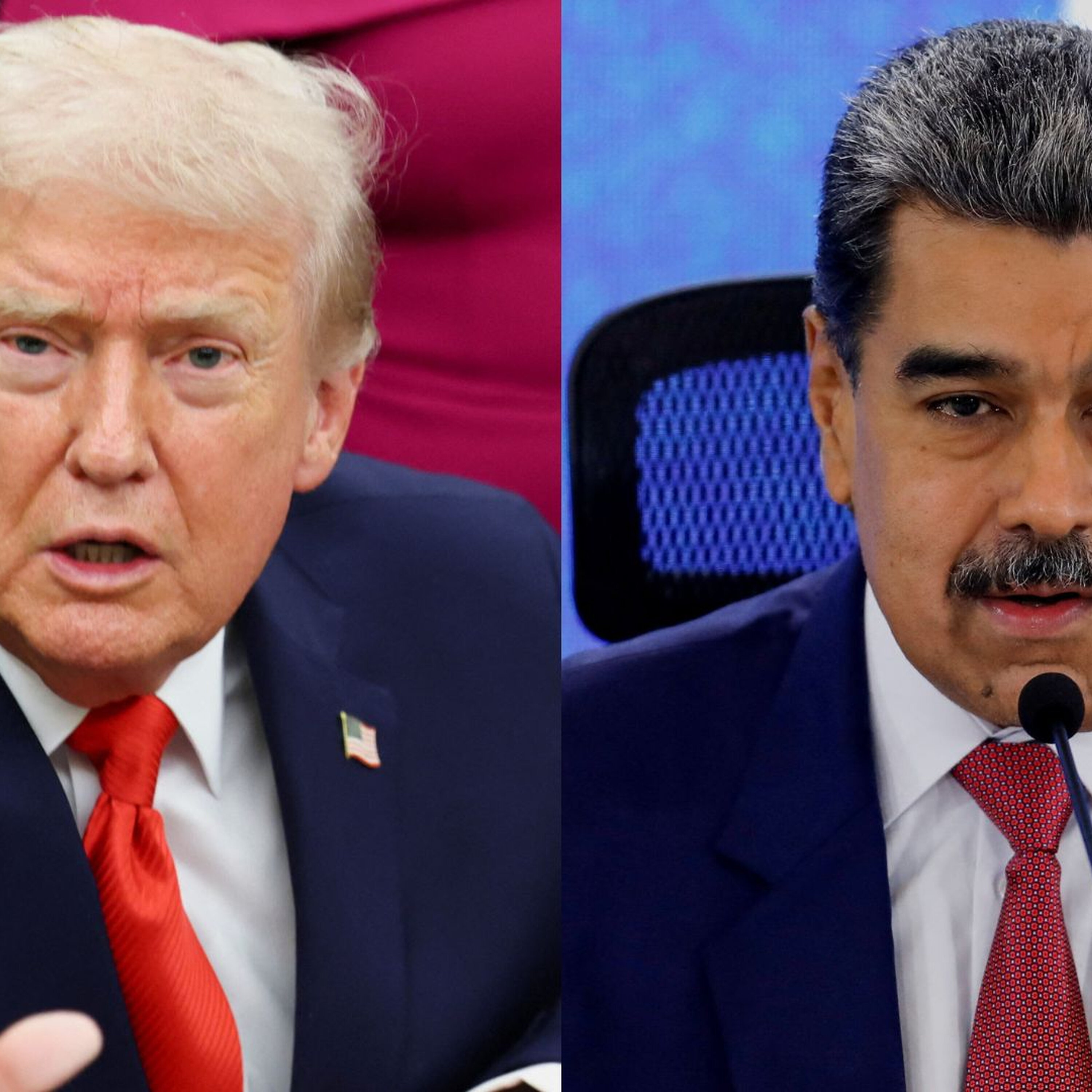 Trump orders blockade of sanctioned Venezuelan oil tankers, Maduro slams 'grotesque threat' Trump orders blockade of sanctioned Venezuelan oil tankers, Maduro slams 'grotesque threat'