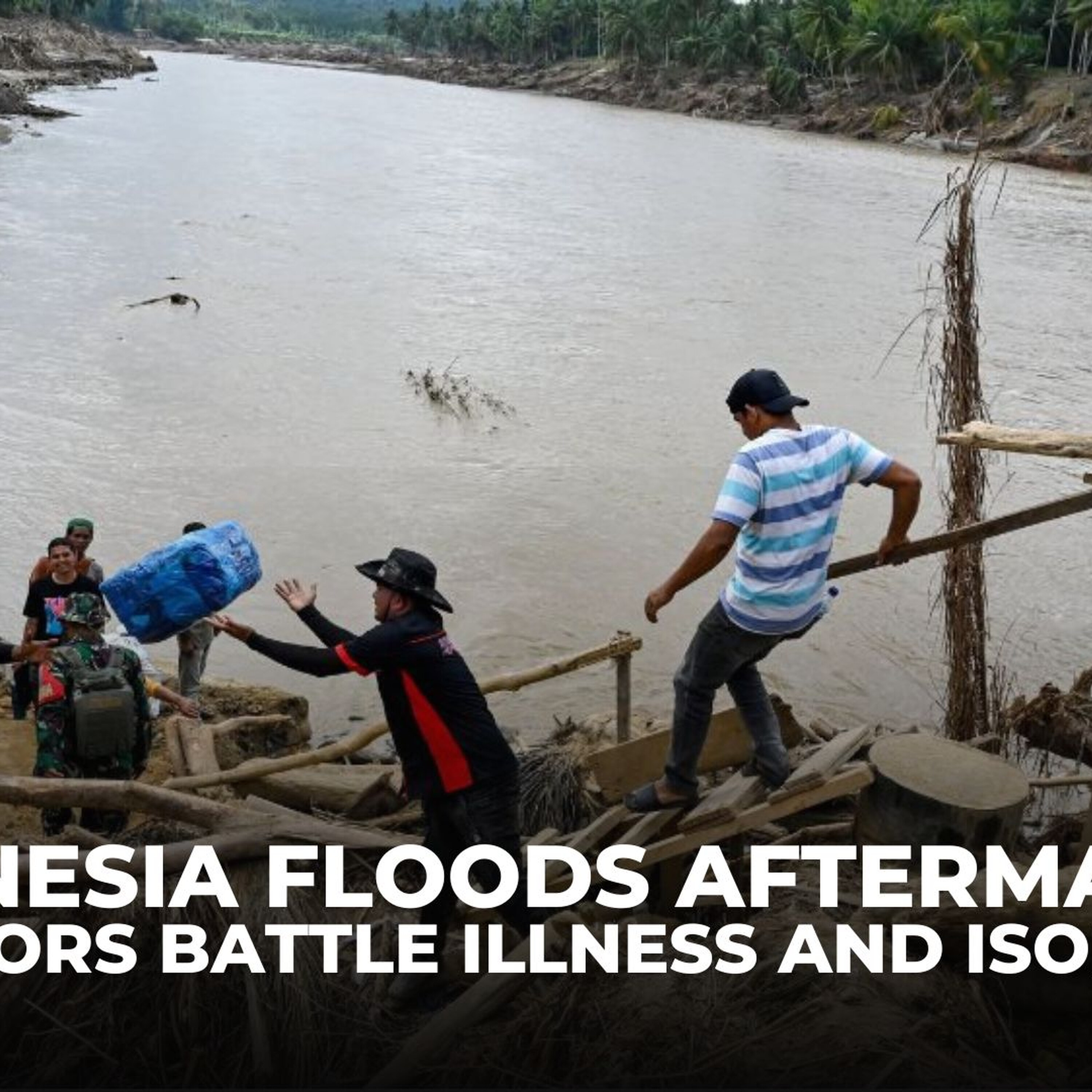 Indonesia flood survivors battle illness, shortages and isolation Indonesia flood survivors battle illness, shortages and isolation