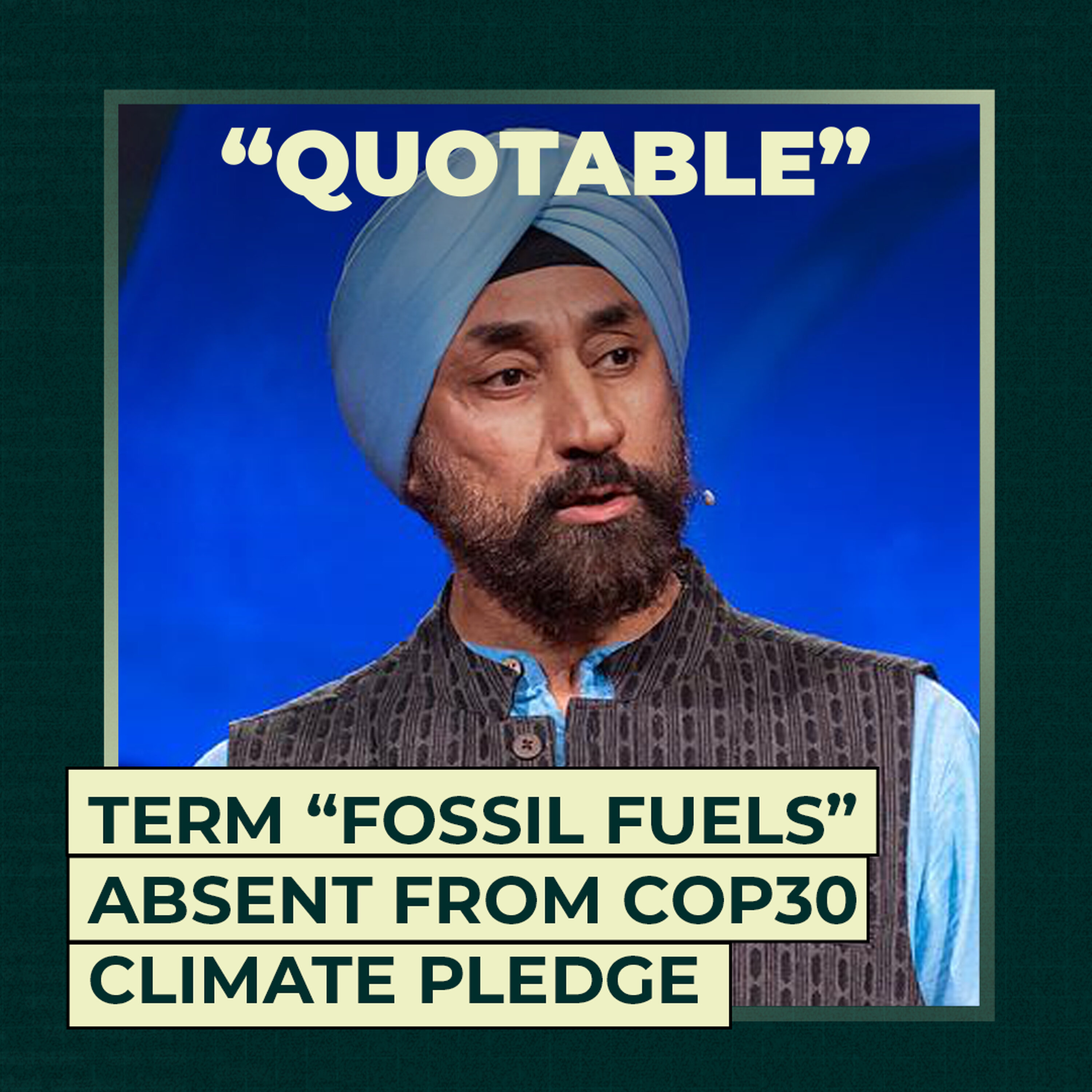 Term “fossil fuels” absent from COP30 climate pledge Term “fossil fuels” absent from COP30 climate pledge