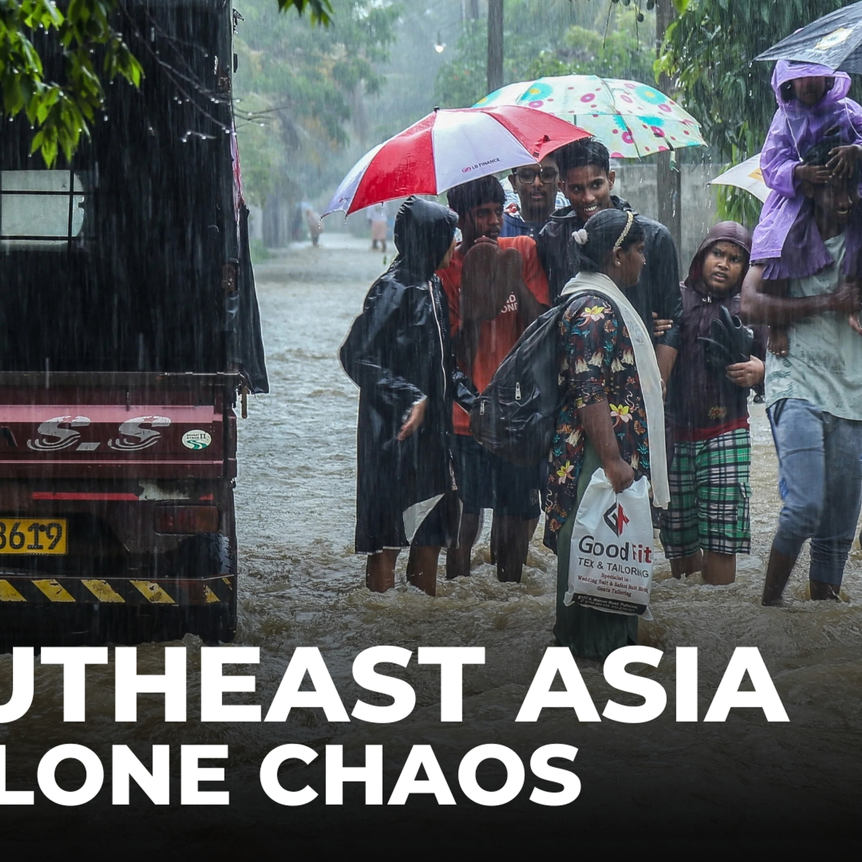 Torrential rains in Southeast Asia: Three cyclones cause deadly flooding and landslides Torrential rains in Southeast Asia: Three cyclones cause deadly flooding and landslides