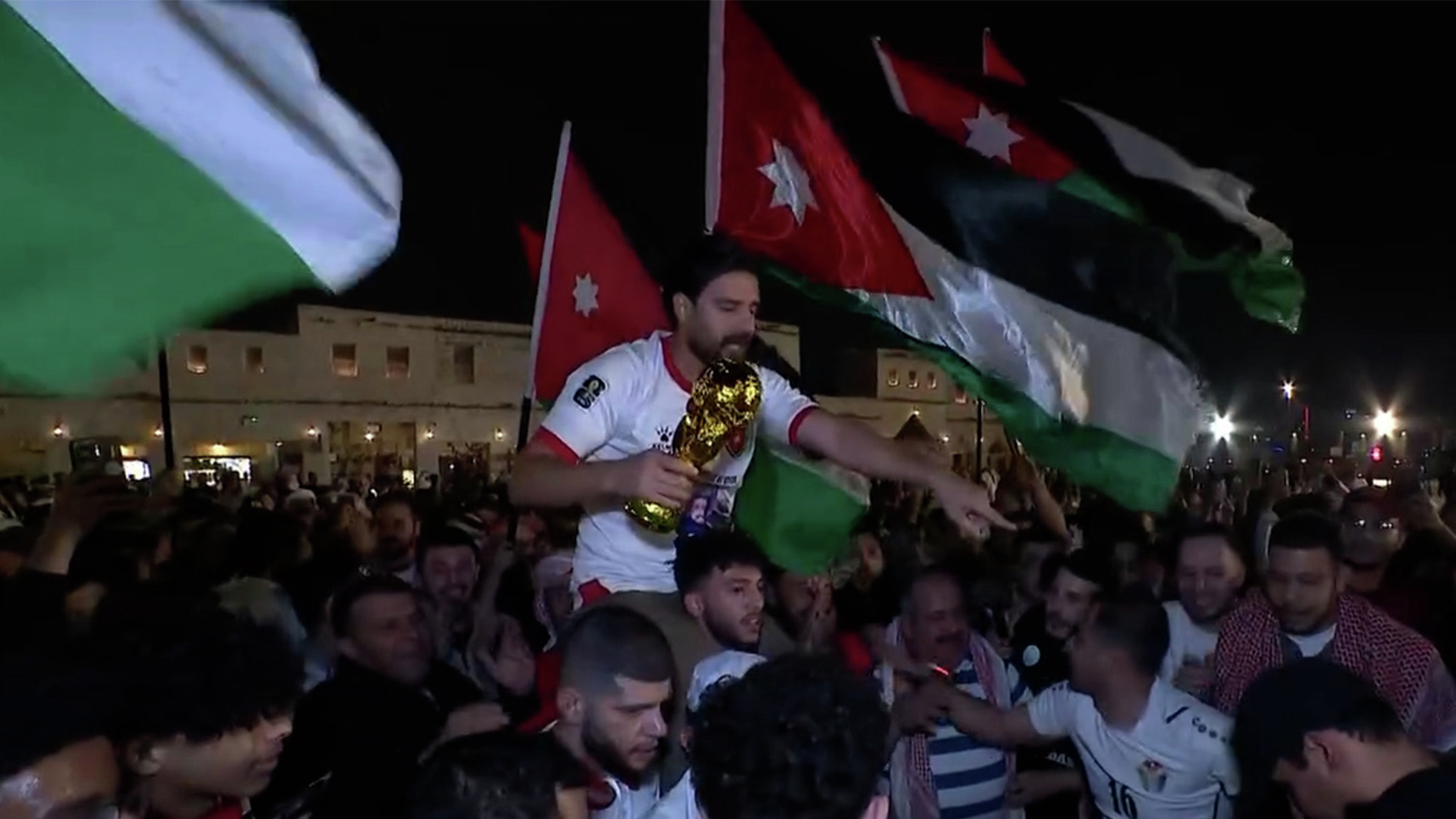 Celebrations as Jordan reaches first Arab Cup final