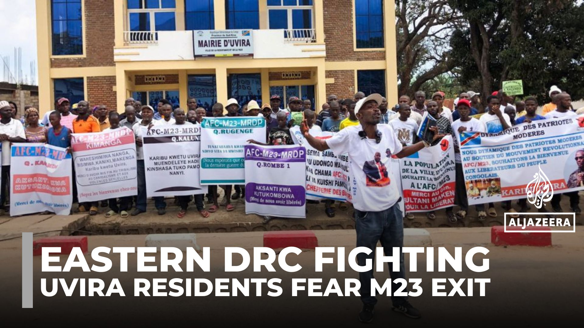 DR Congo fighting: M23 supporters in Uvira call for security guarantees before withdrawal