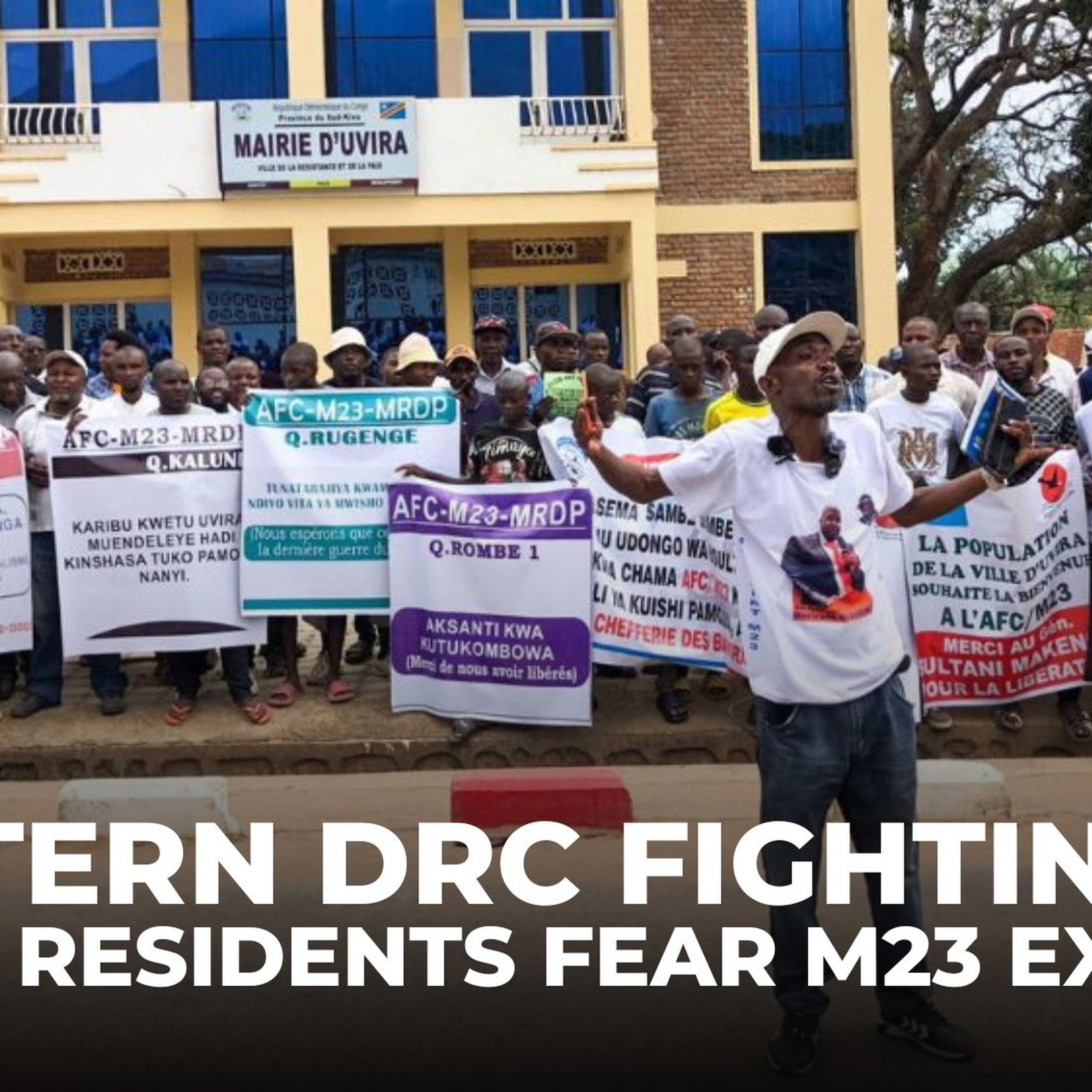 DR Congo fighting: M23 supporters in Uvira call for security guarantees before withdrawal DR Congo fighting: M23 supporters in Uvira call for security guarantees before withdrawal