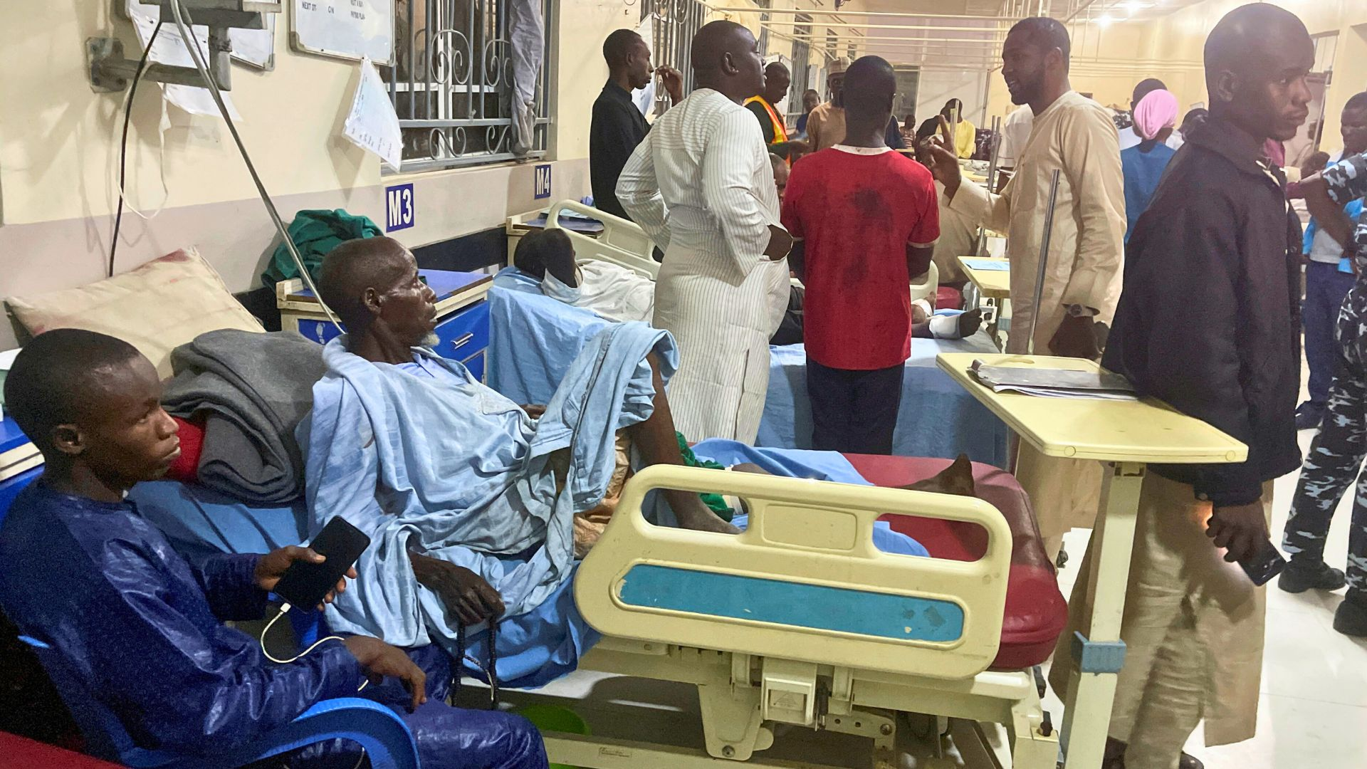 Explosion rocks crowded mosque in Nigeria, killing at least seven