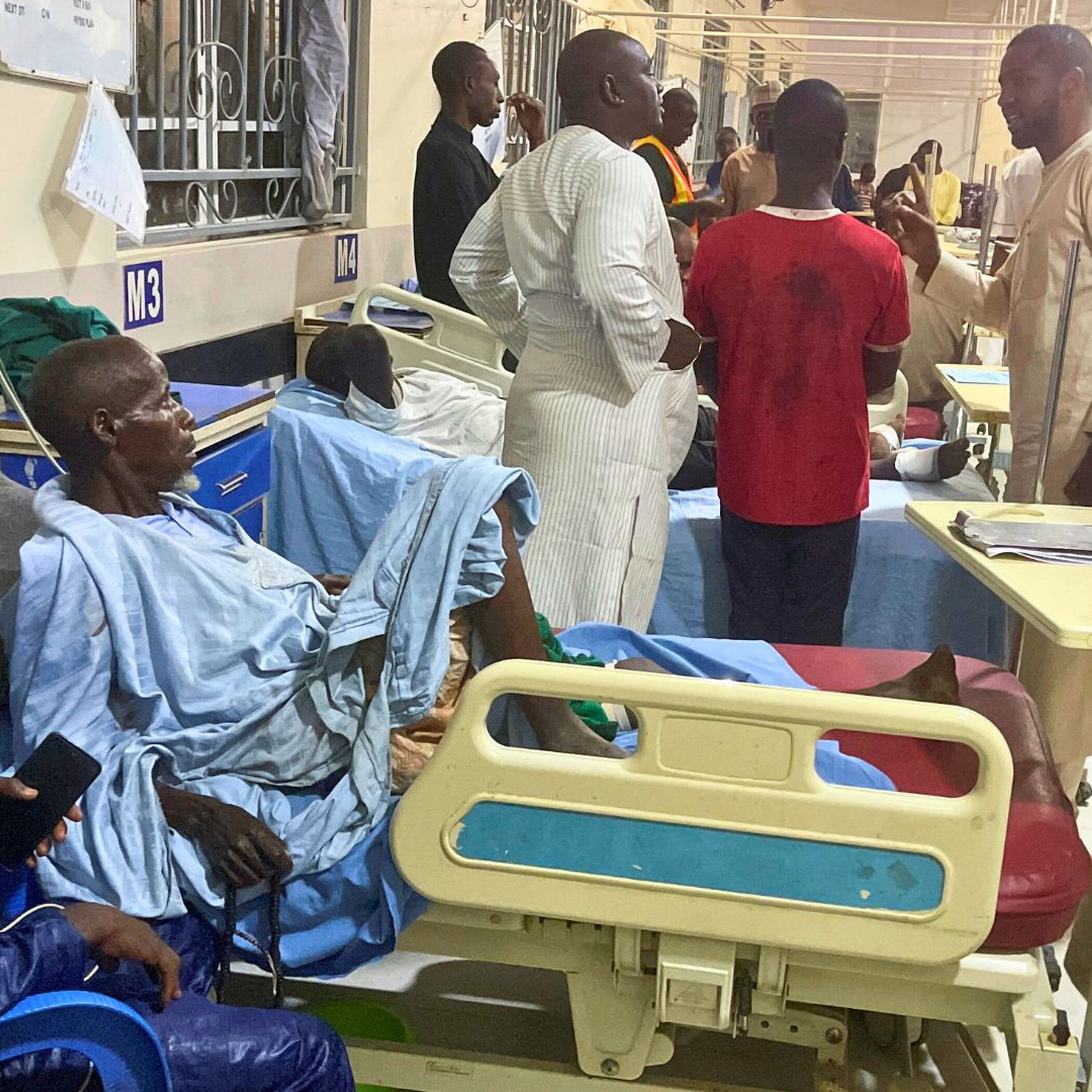 Explosion rocks crowded mosque in Nigeria, killing at least seven Explosion rocks crowded mosque in Nigeria, killing at least seven