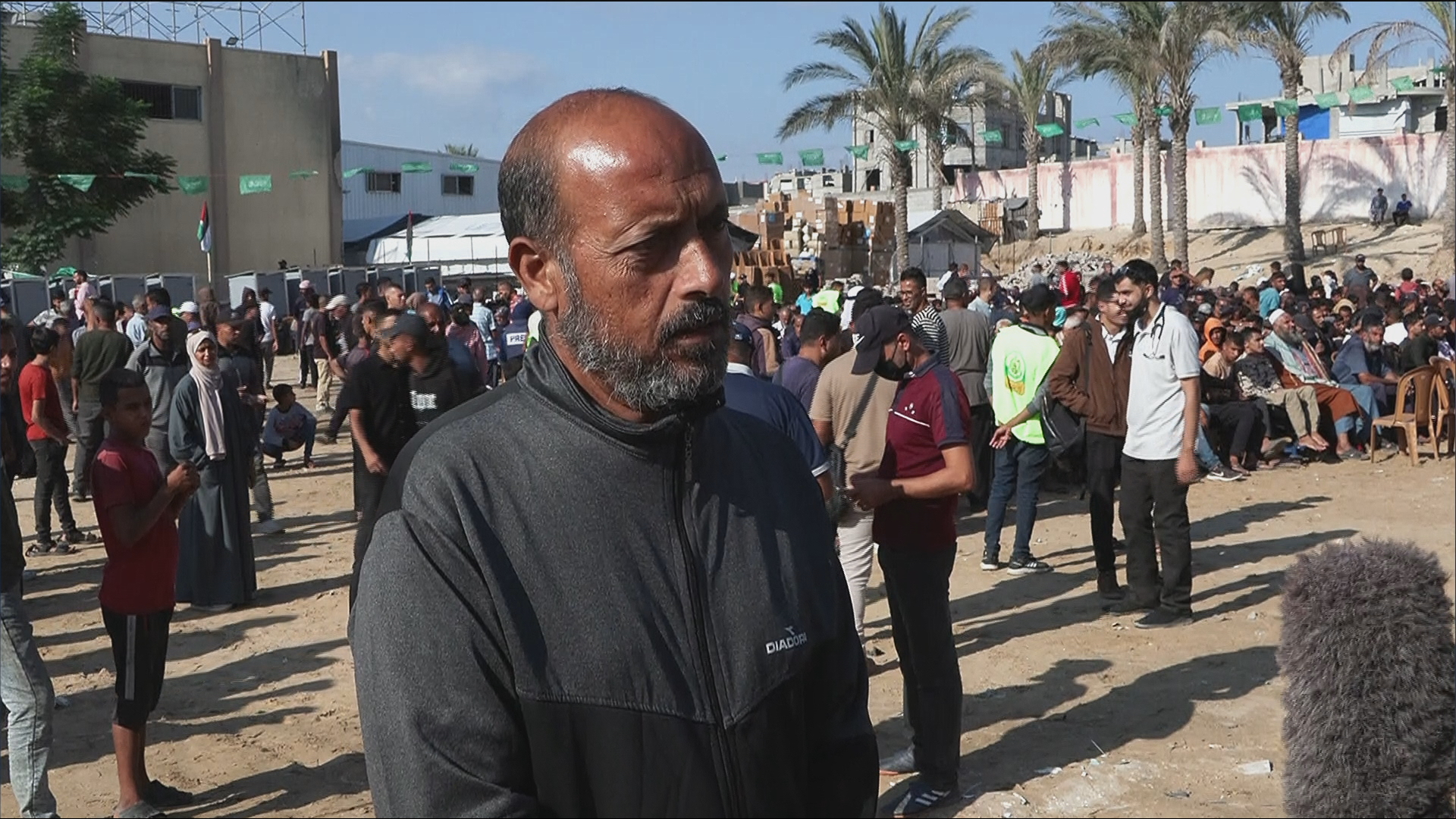 Palestinian father in Gaza celebrates son’s long-awaited release from Israeli prison