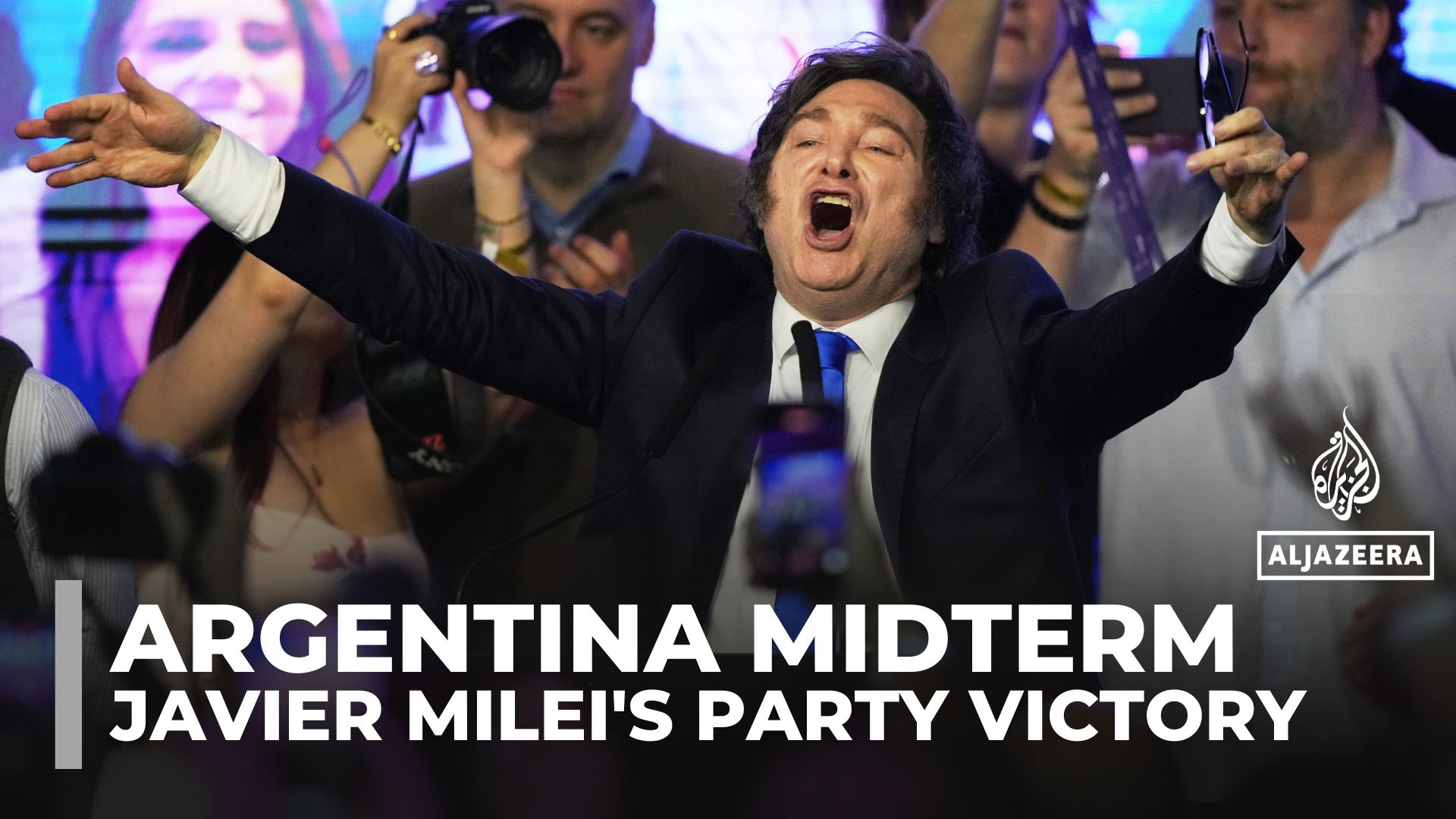 Milei’s party wins high-stakes Argentina elections, early results show