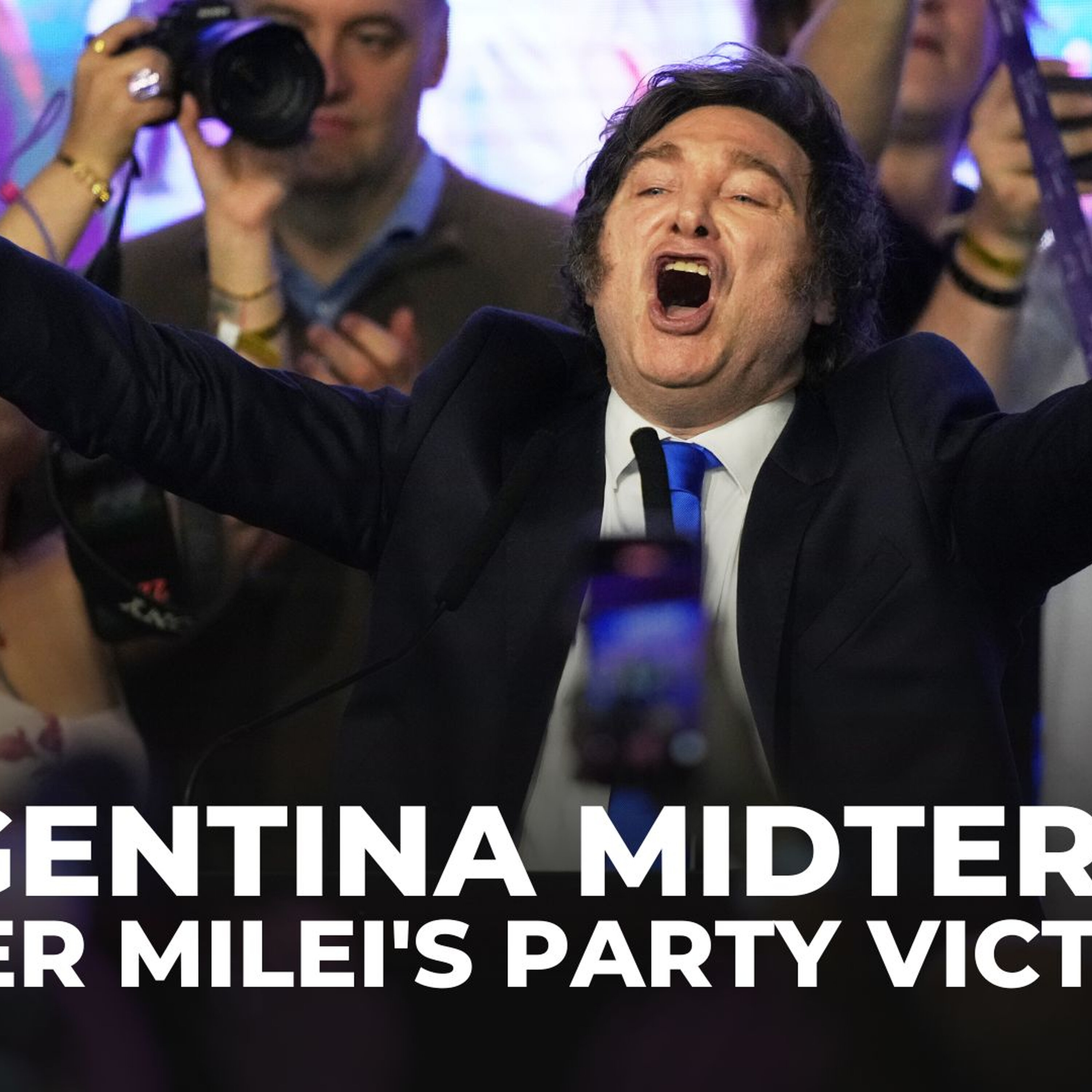 Milei’s party wins high-stakes Argentina elections, early results show Milei’s party wins high-stakes Argentina elections, early results show