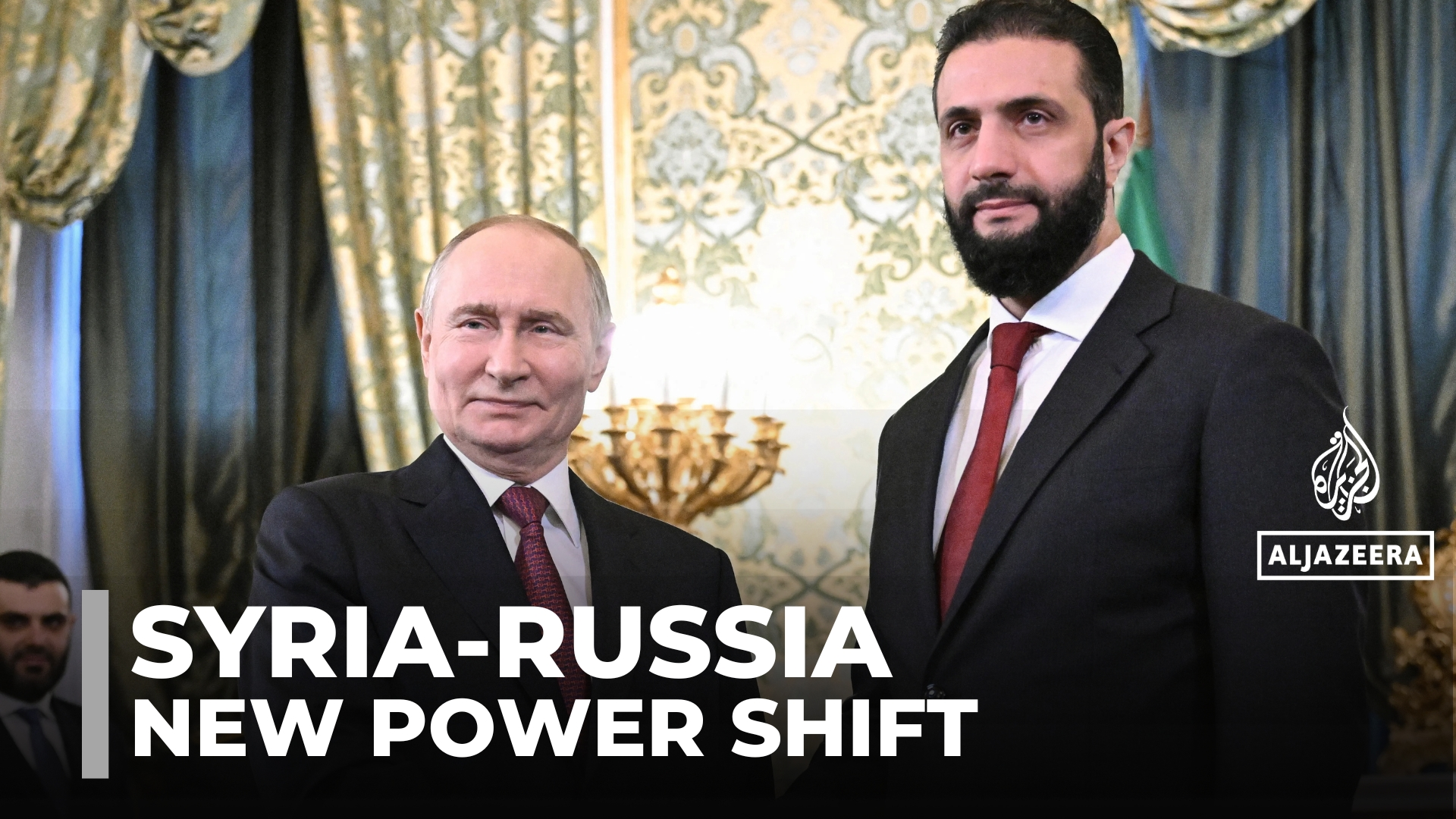 Syria seeks to ‘redefine’ Russia ties, al-Sharaa tells Putin in Moscow