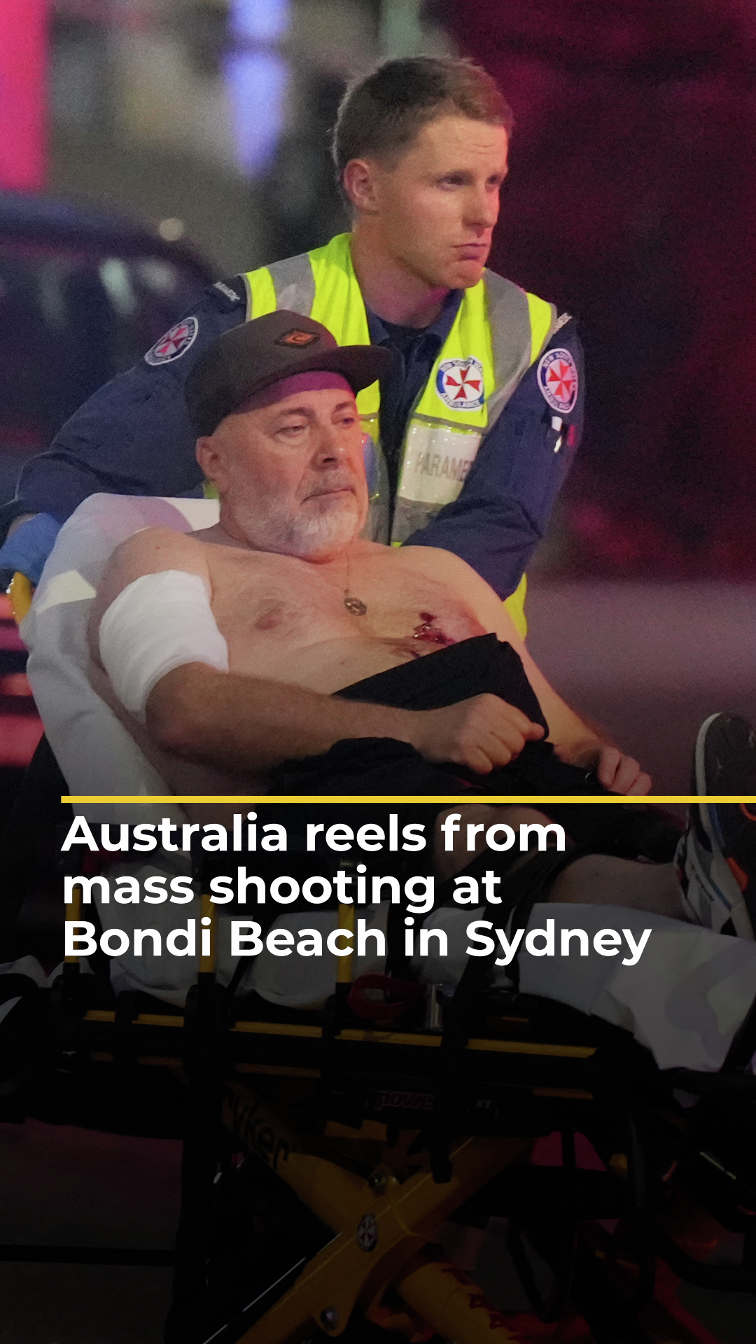 Australia reels from mass shooting at Bondi Beach in Sydney | AJ#shorts
