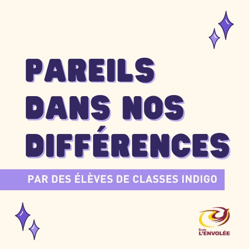 Pareils dans nos différences