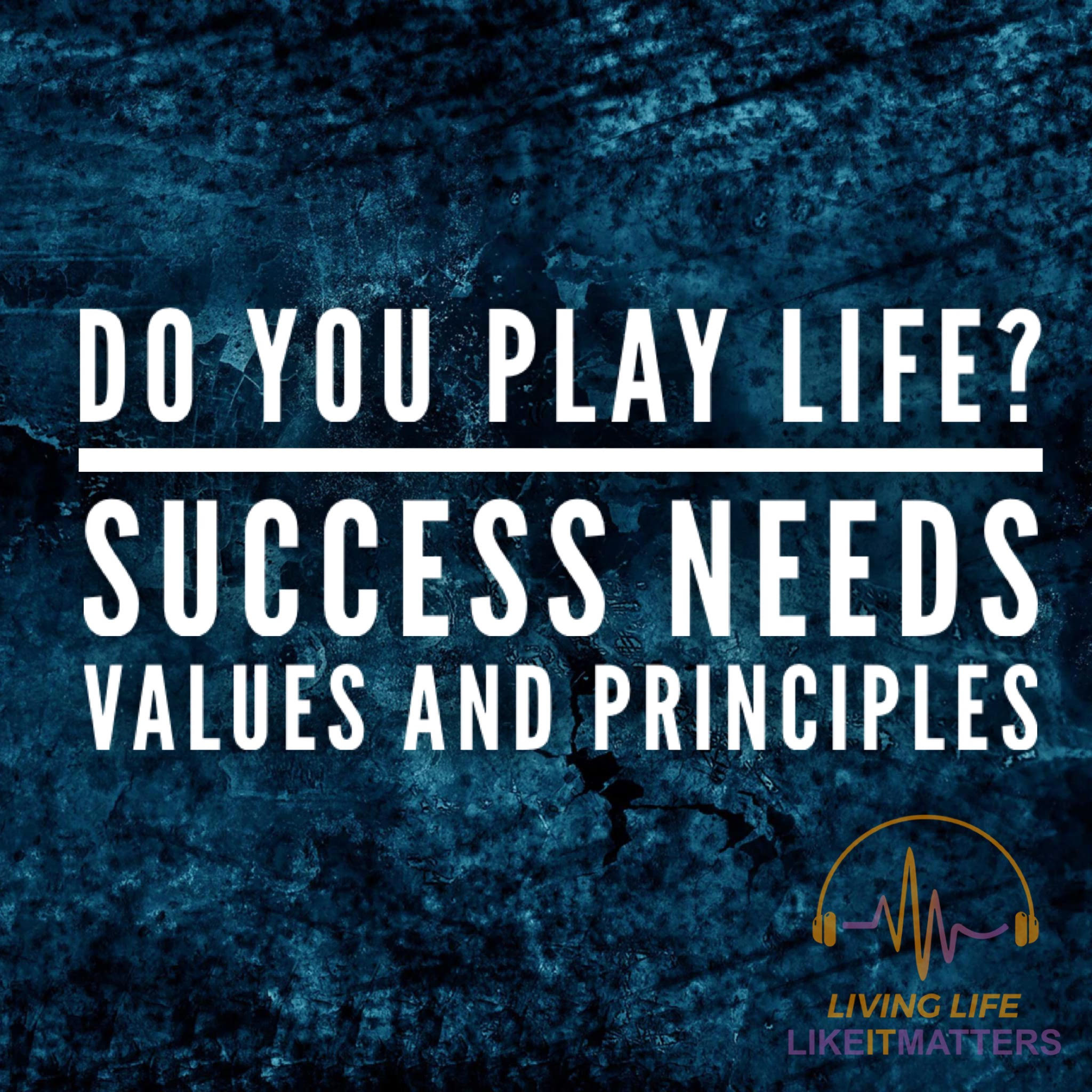 Do You Play Life? Success Needs Values and Principles