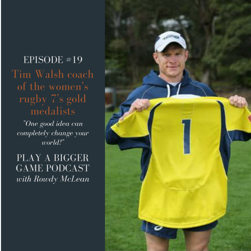 Rowdy Mclean - Play a Bigger Game Podcast
