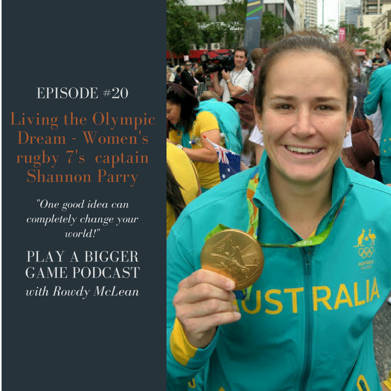 Rowdy Mclean - Play a Bigger Game Podcast