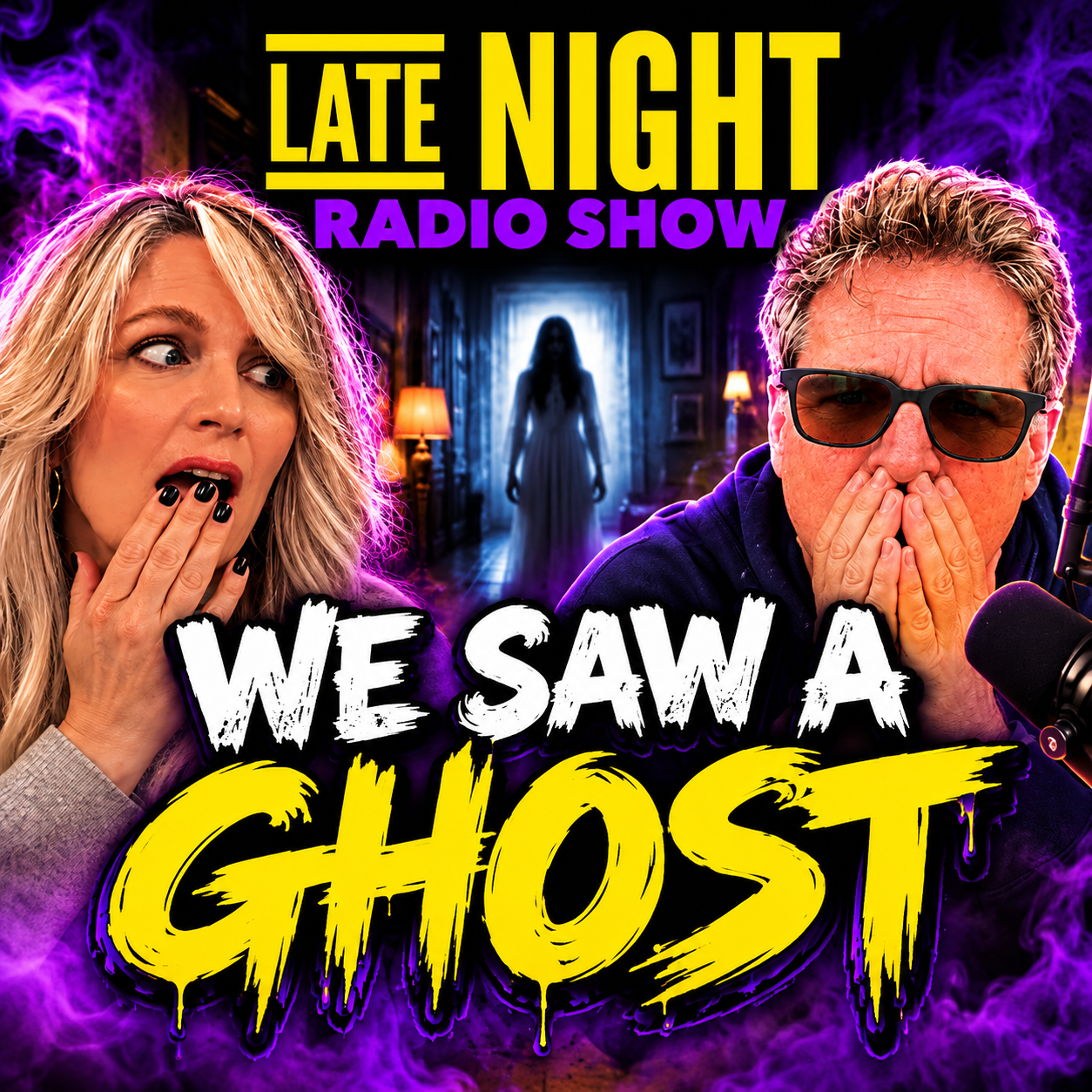 WE SAW A GHOST