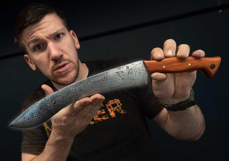Bladesmith and Forged in Fire Super Champion- Collin Sage joins for OTA's onThe V Show with @espnVshow - 10-26-2022