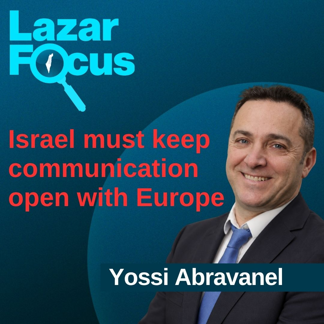 Yossi Abravanel: Despite sanctions, Israel must keep communication open with Europe episode artwork