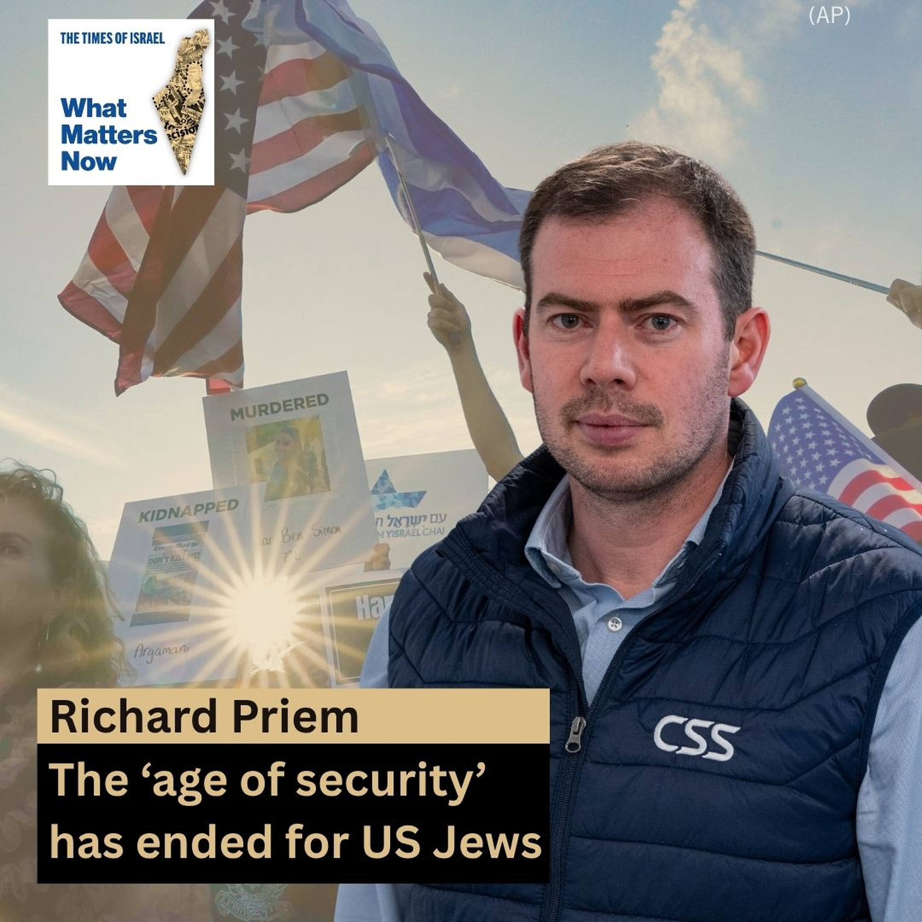 Richard Priem: The ‘age of security’ has ended for US Jews Episode cover