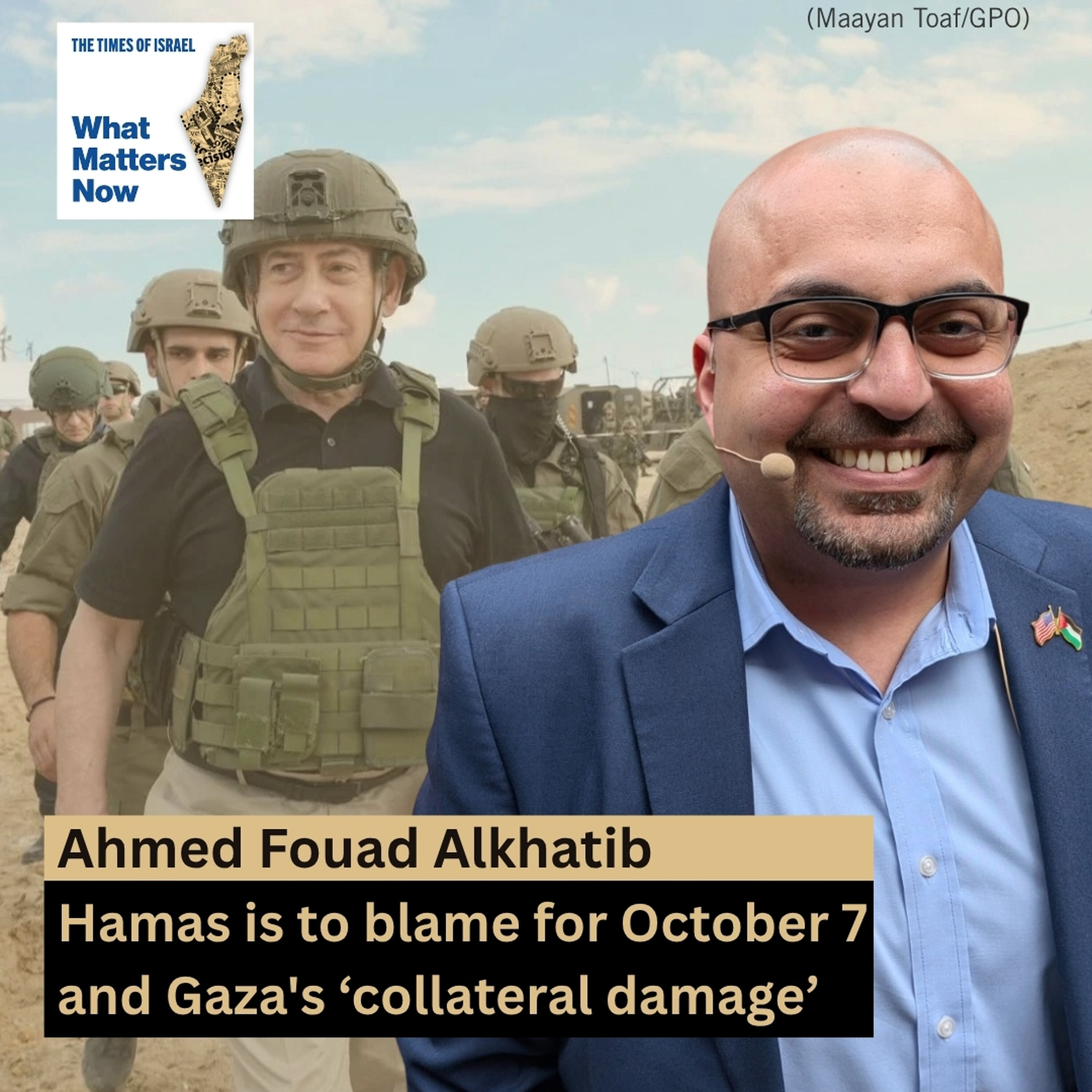 Ahmed Fouad Alkhatib: Why this pro-Palestine activist is defending Israel's PM Episode cover