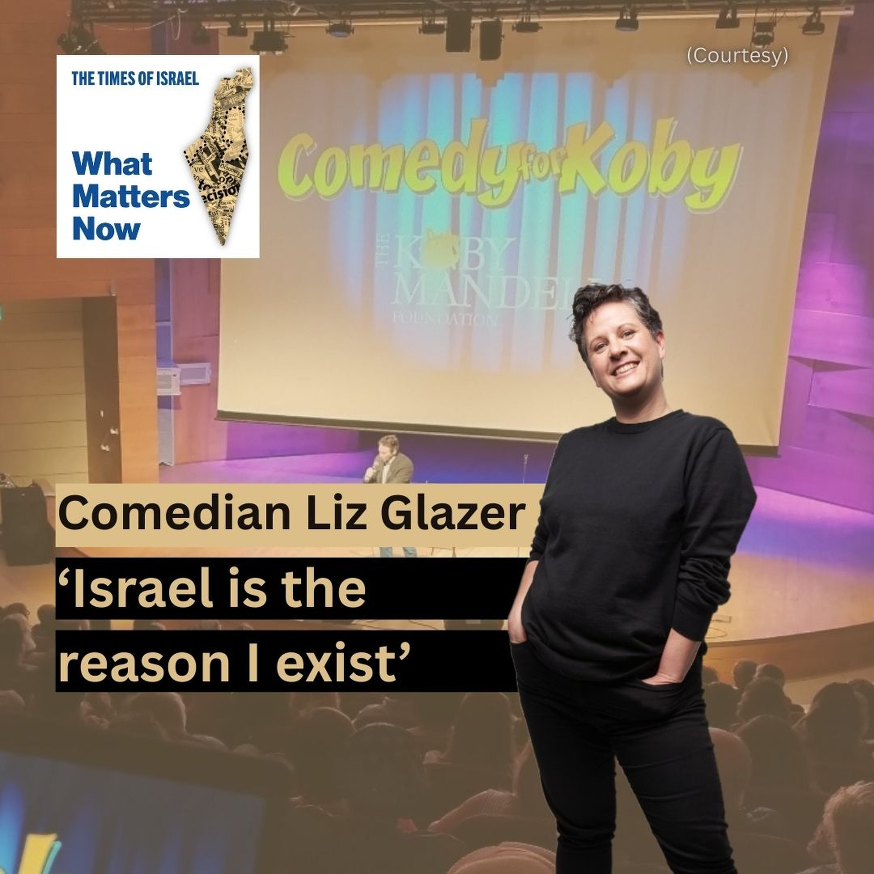 Stand-up comedian Liz Glazer: 'Israel is the reason I exist' episode artwork