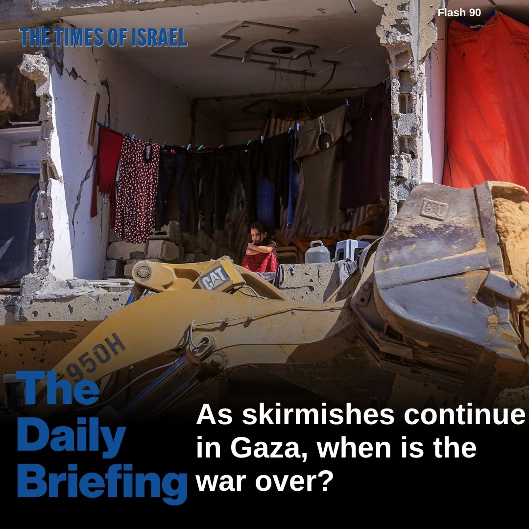Day 744 - As skirmishes continue in Gaza, when is the war over?