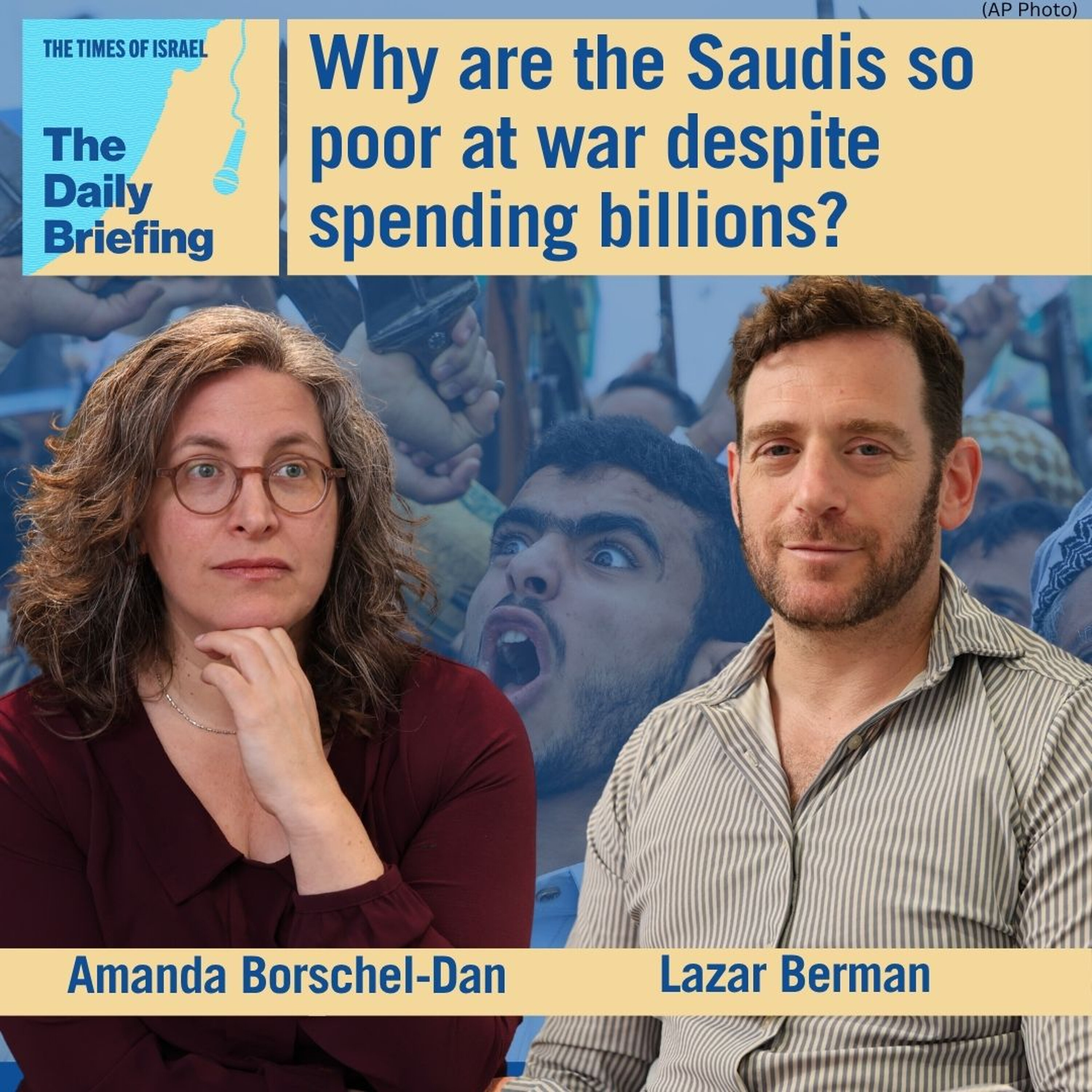 The Times of Israel Daily Briefing