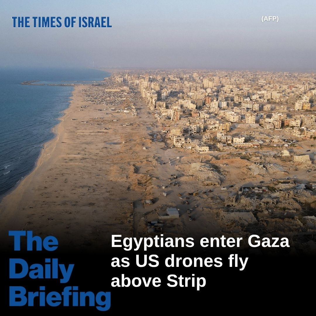 Day 751 - Egyptians enter Gaza as US drones fly above Strip