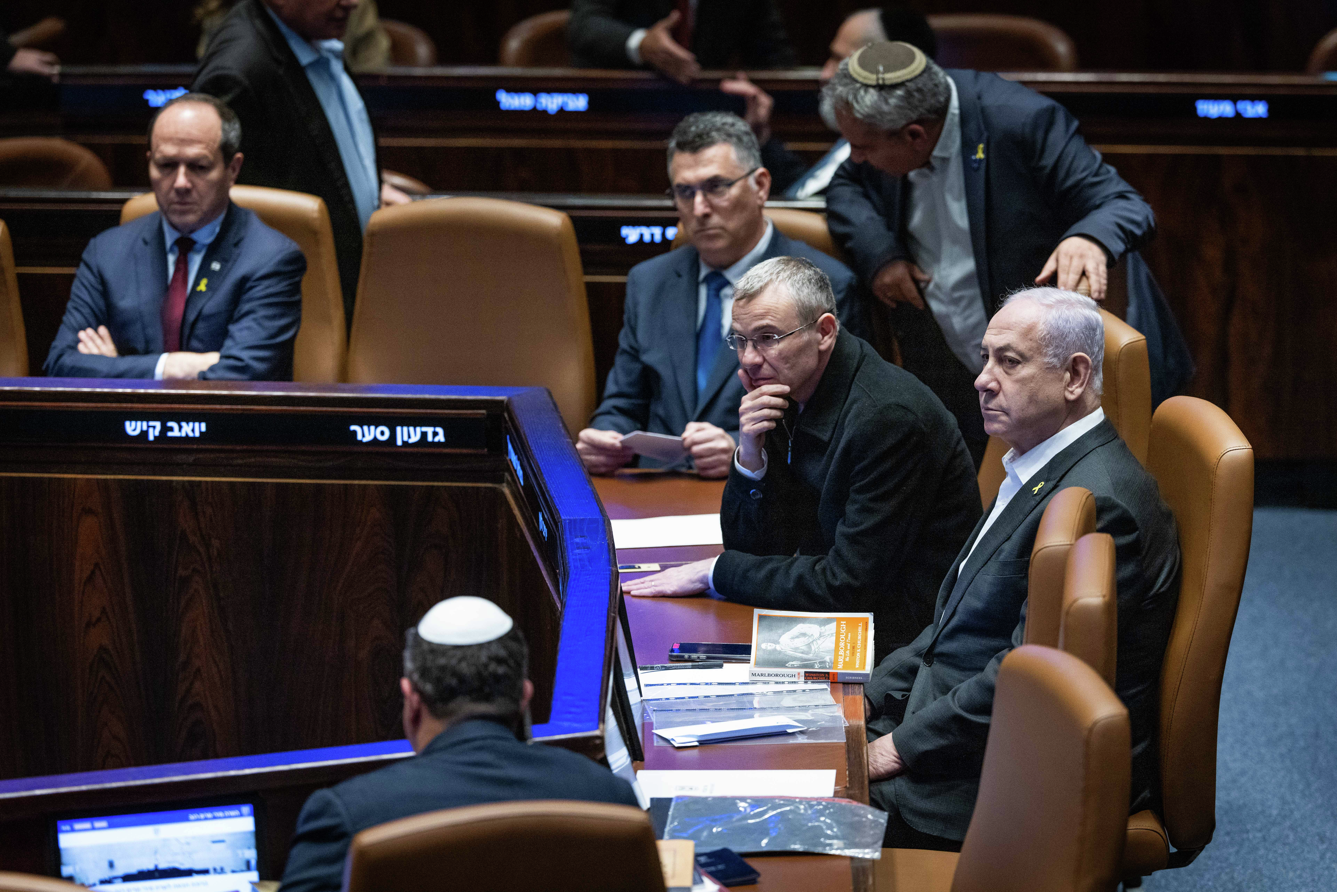 Day 453 - Drama in Knesset as PM leaves hospital bed for vote