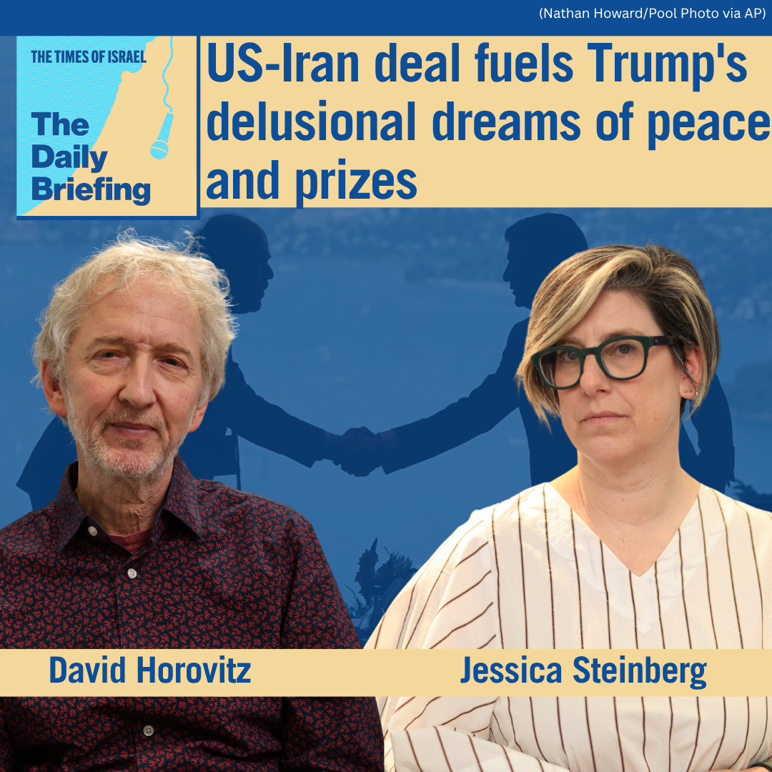 US-Iran deal fuels Trump's delusional dreams of peace and prizes