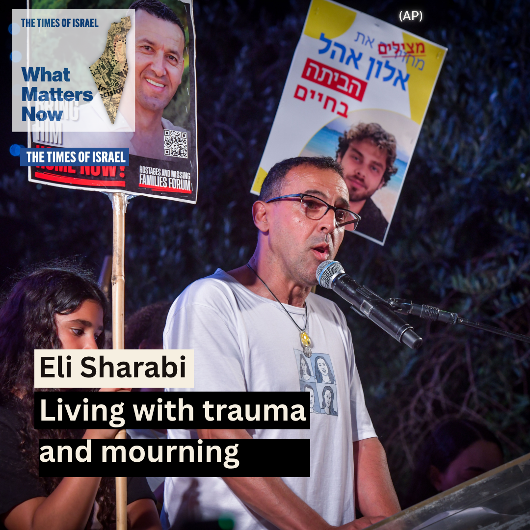 Day 757 - Eli Sharabi on living with trauma and mourning
