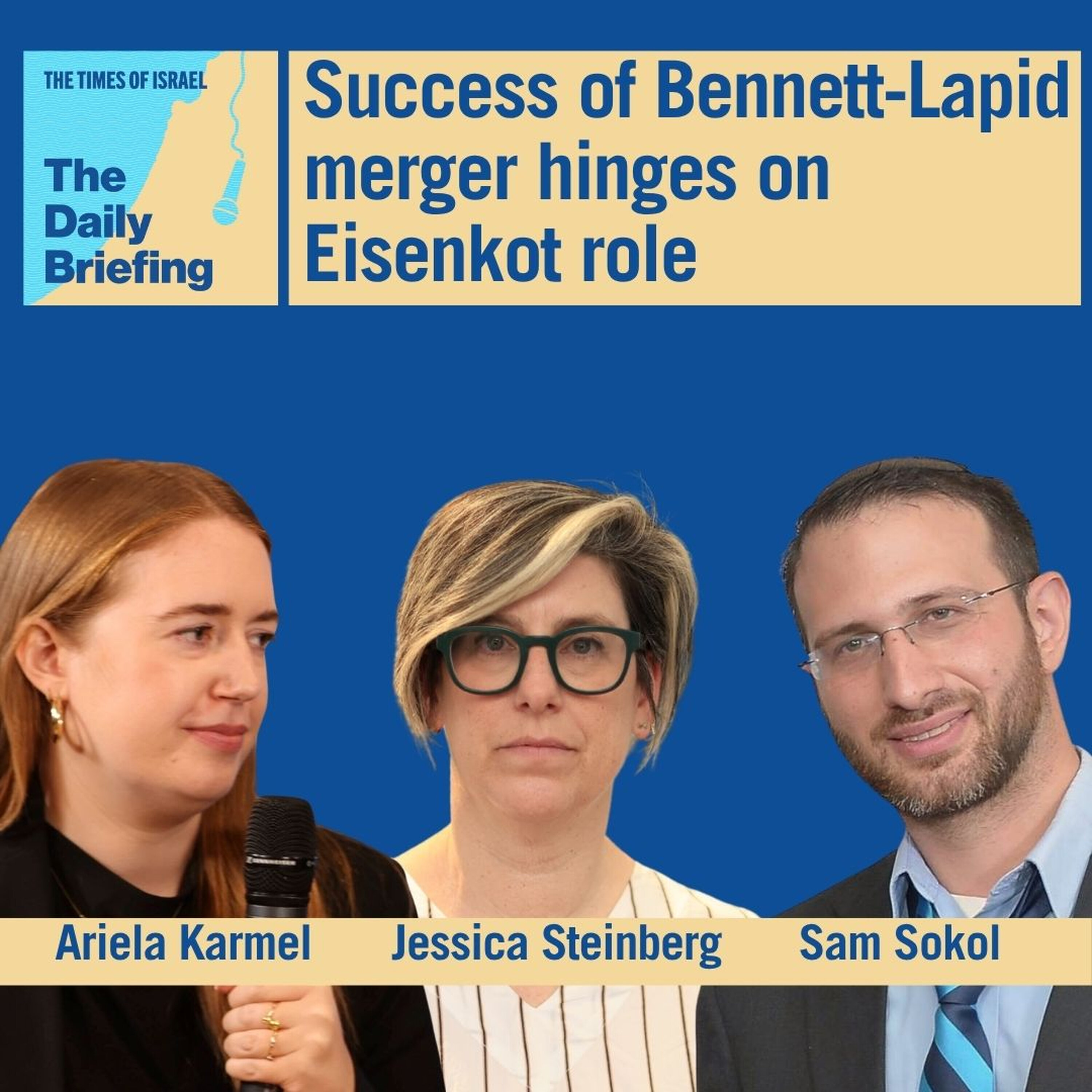 Success of Bennett-Lapid merger hinges on Eisenkot role in race episode artwork