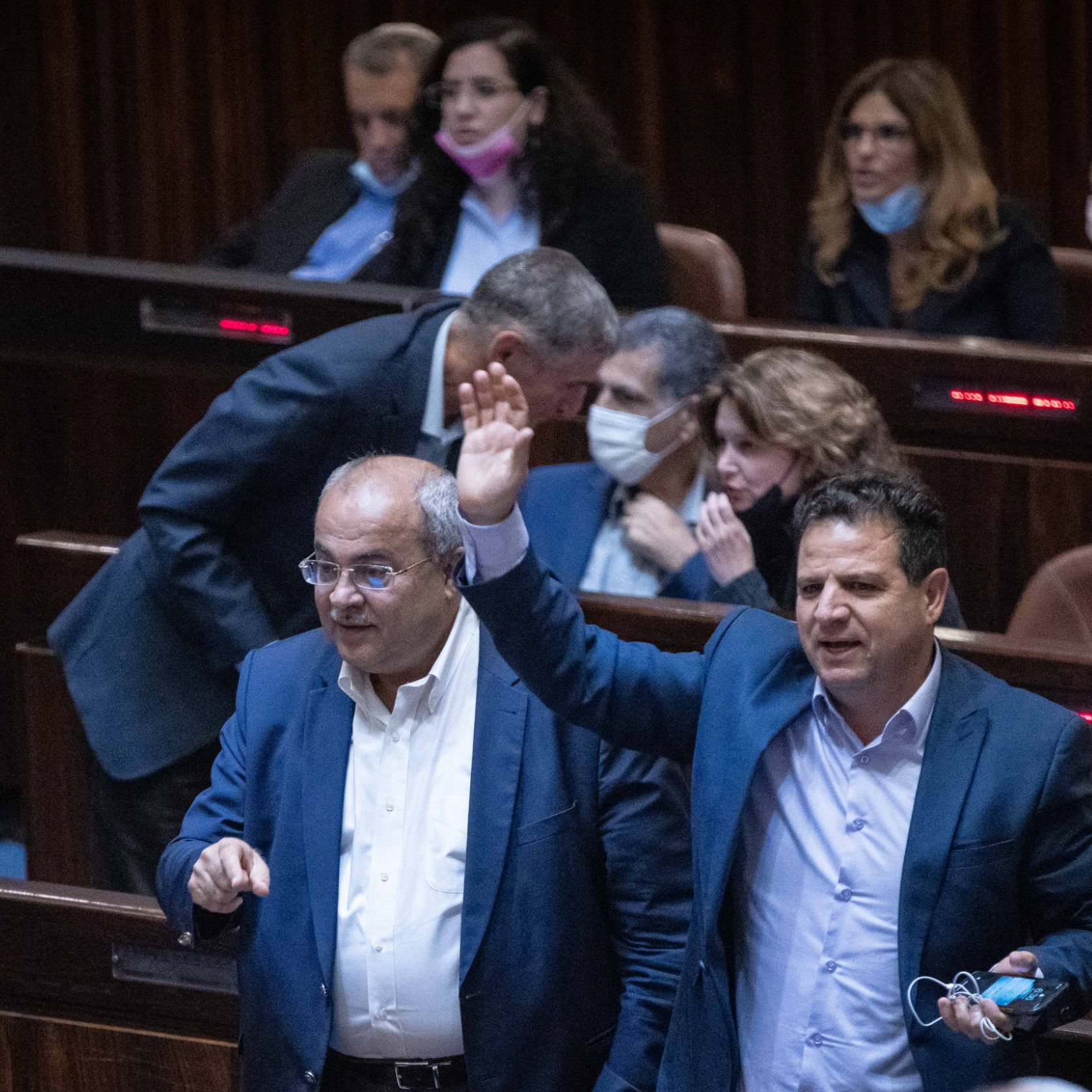Coalition gets by, with a little help from some unlikely friends