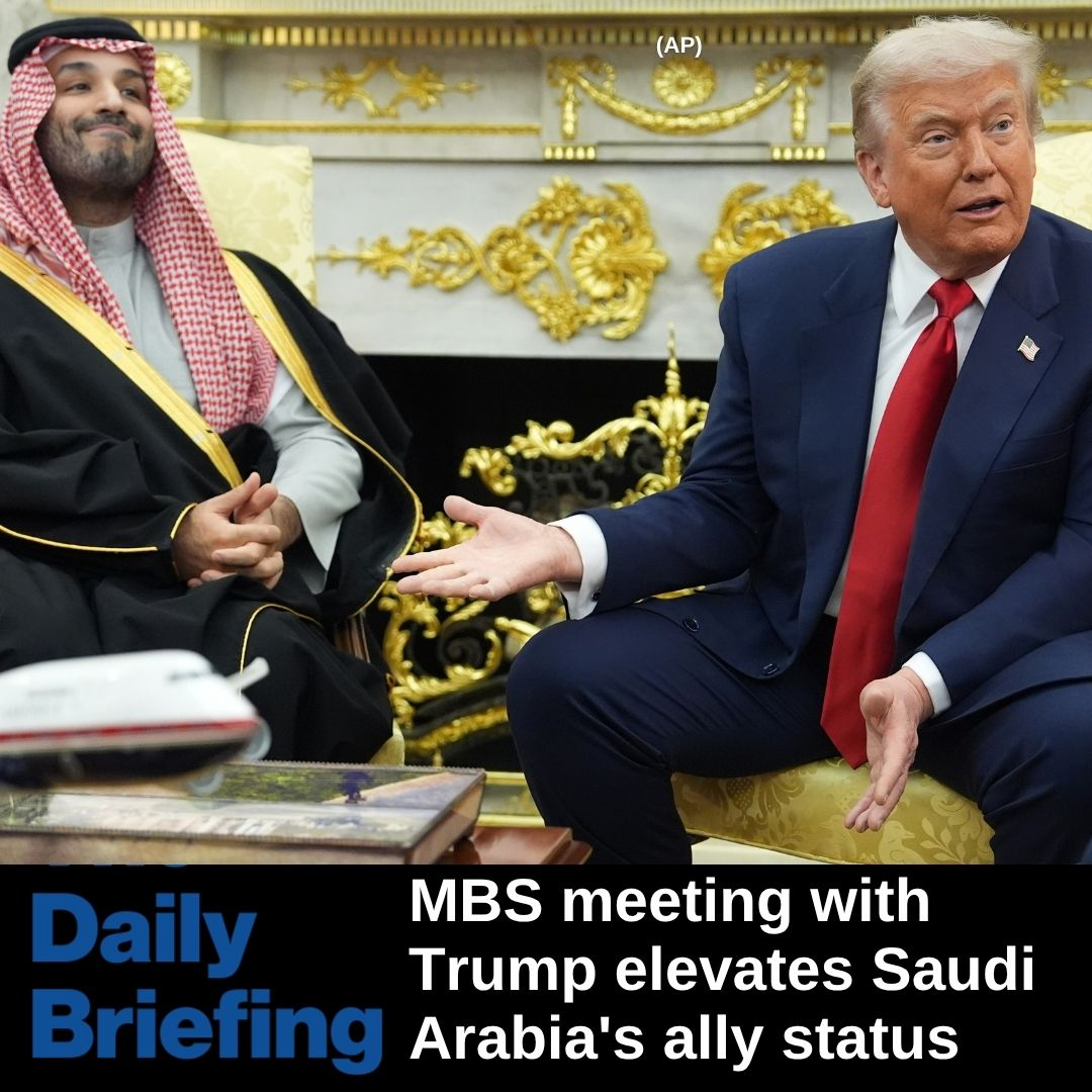 Day 775 - MBS meeting with Trump elevates Saudi Arabia's ally status