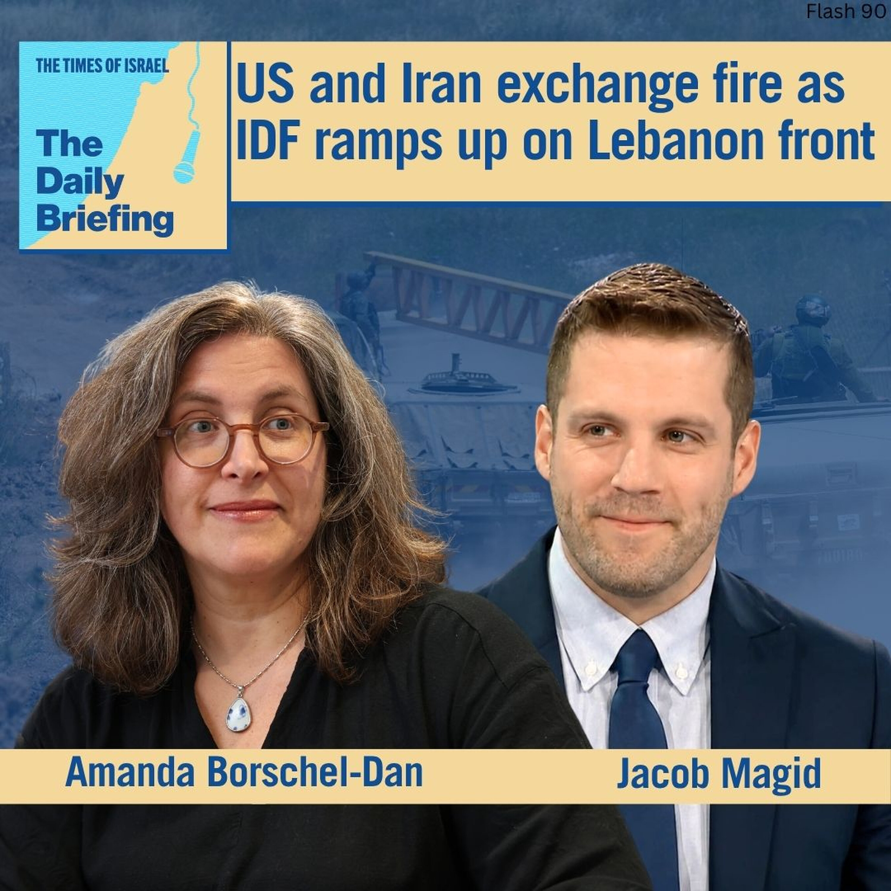 US and Iran exchange fire as IDF ramps up on Lebanon front