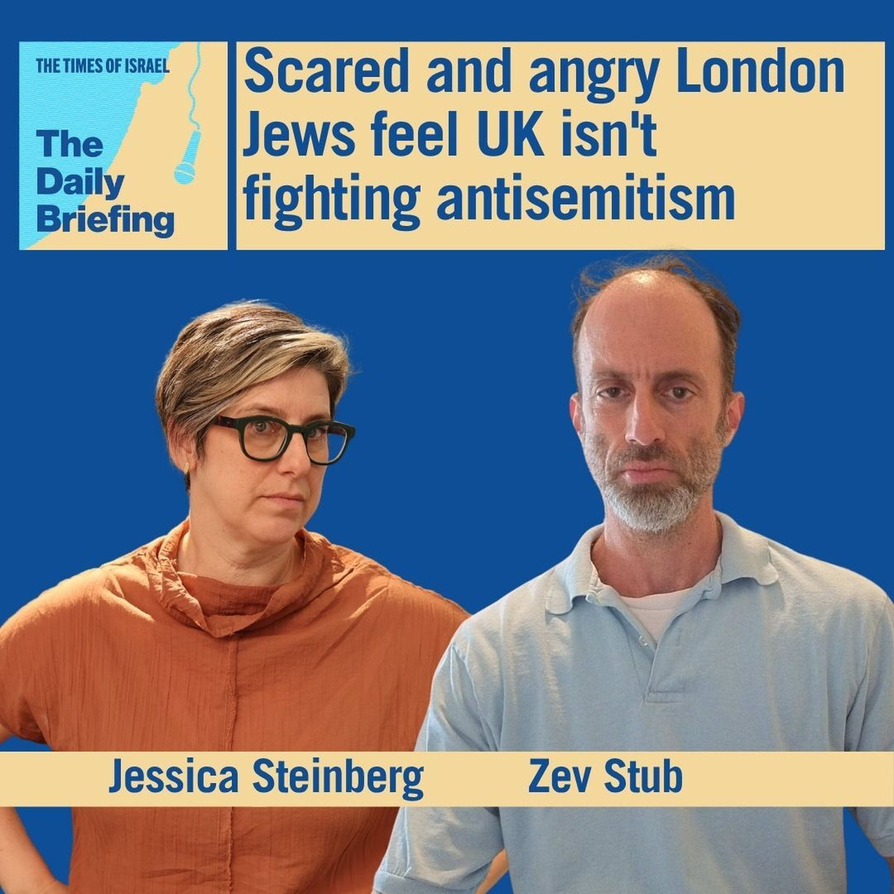 Scared and angry London Jews feel UK isn't fighting antisemitism episode artwork