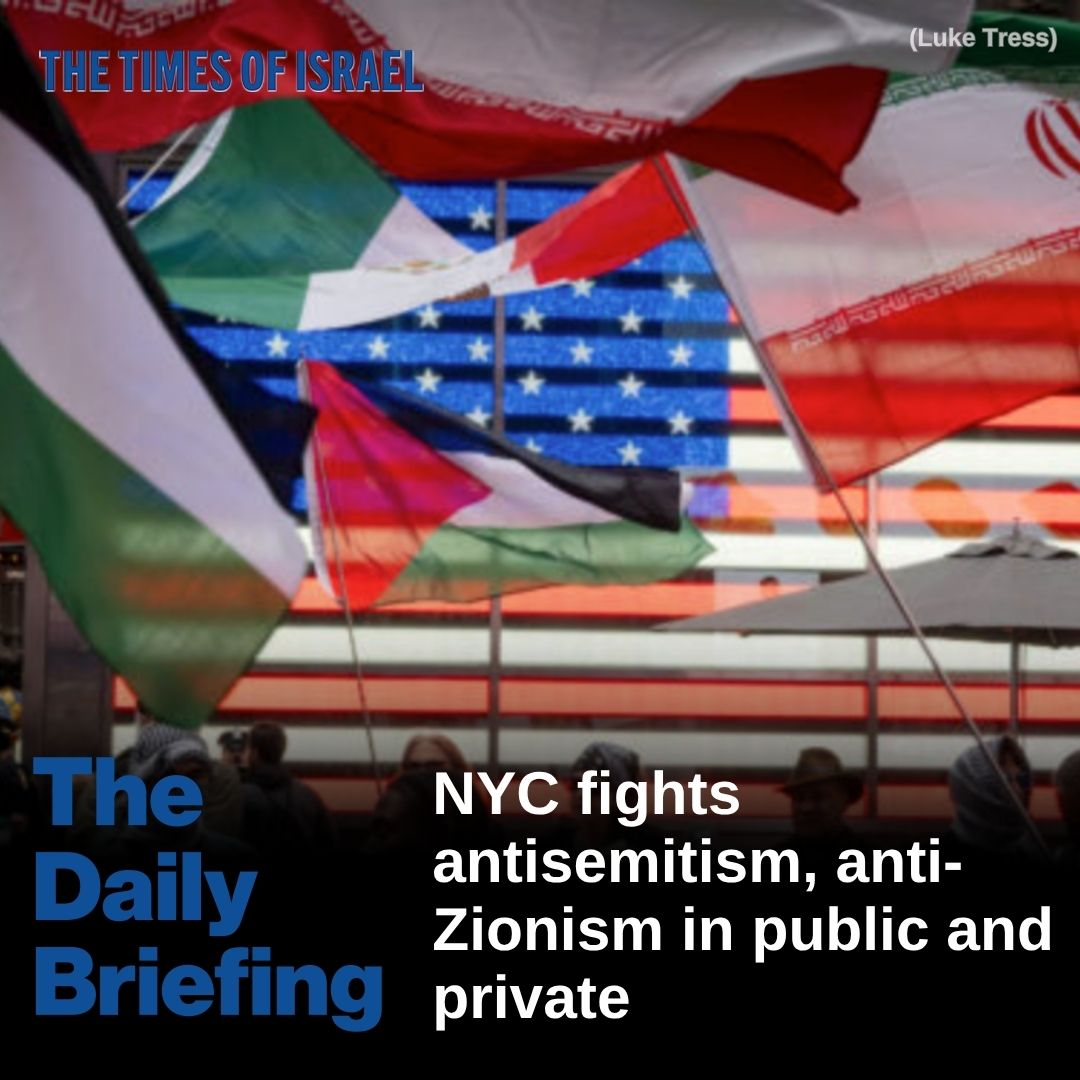 Day 657 - NYC fights antisemitism, anti-Zionism in public and private