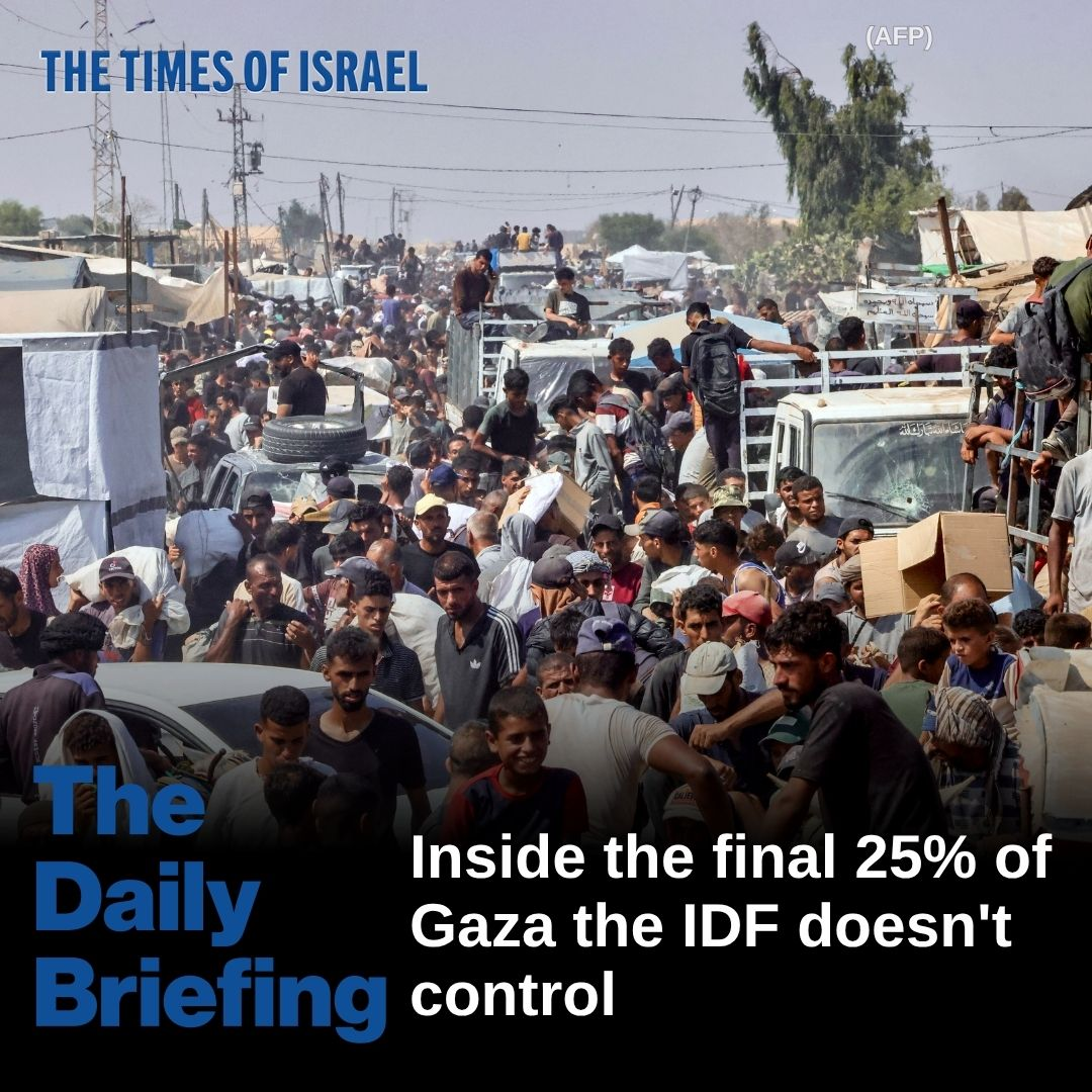Day 670 - Inside the final 25% of Gaza the IDF doesn't control