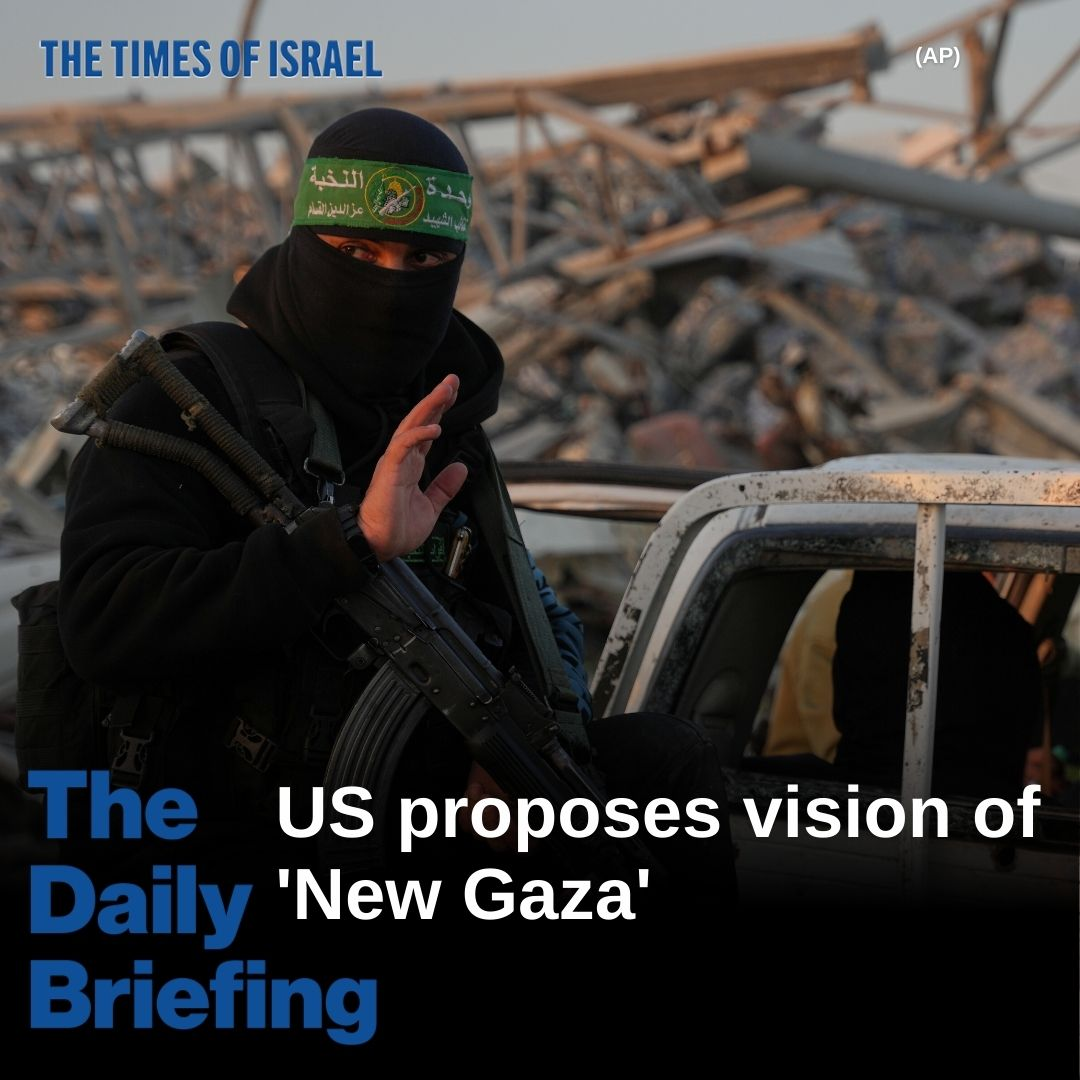 Day 842 - US proposes vision of 'New Gaza' even as Hamas still rules