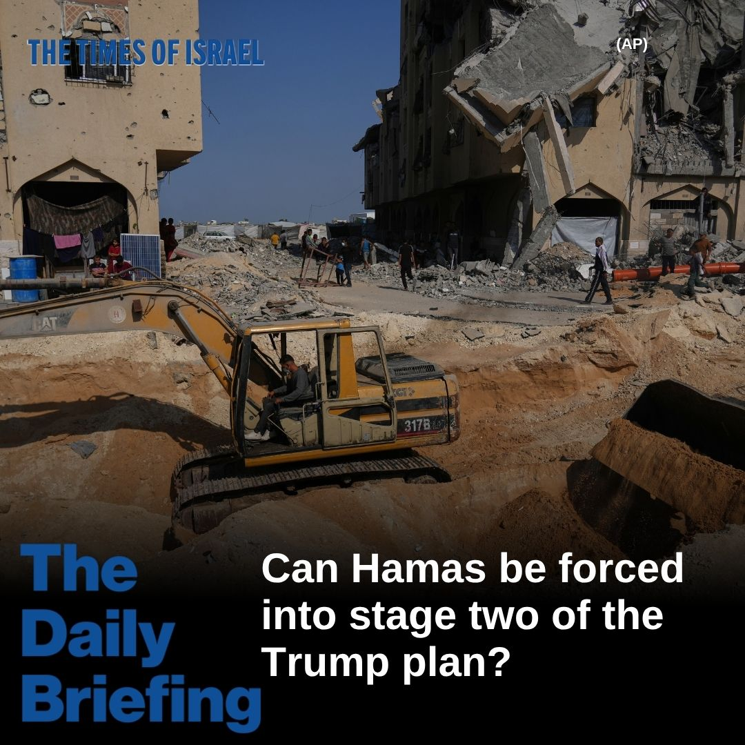 Day 752 - Can Hamas be forced into stage two of the Trump plan?