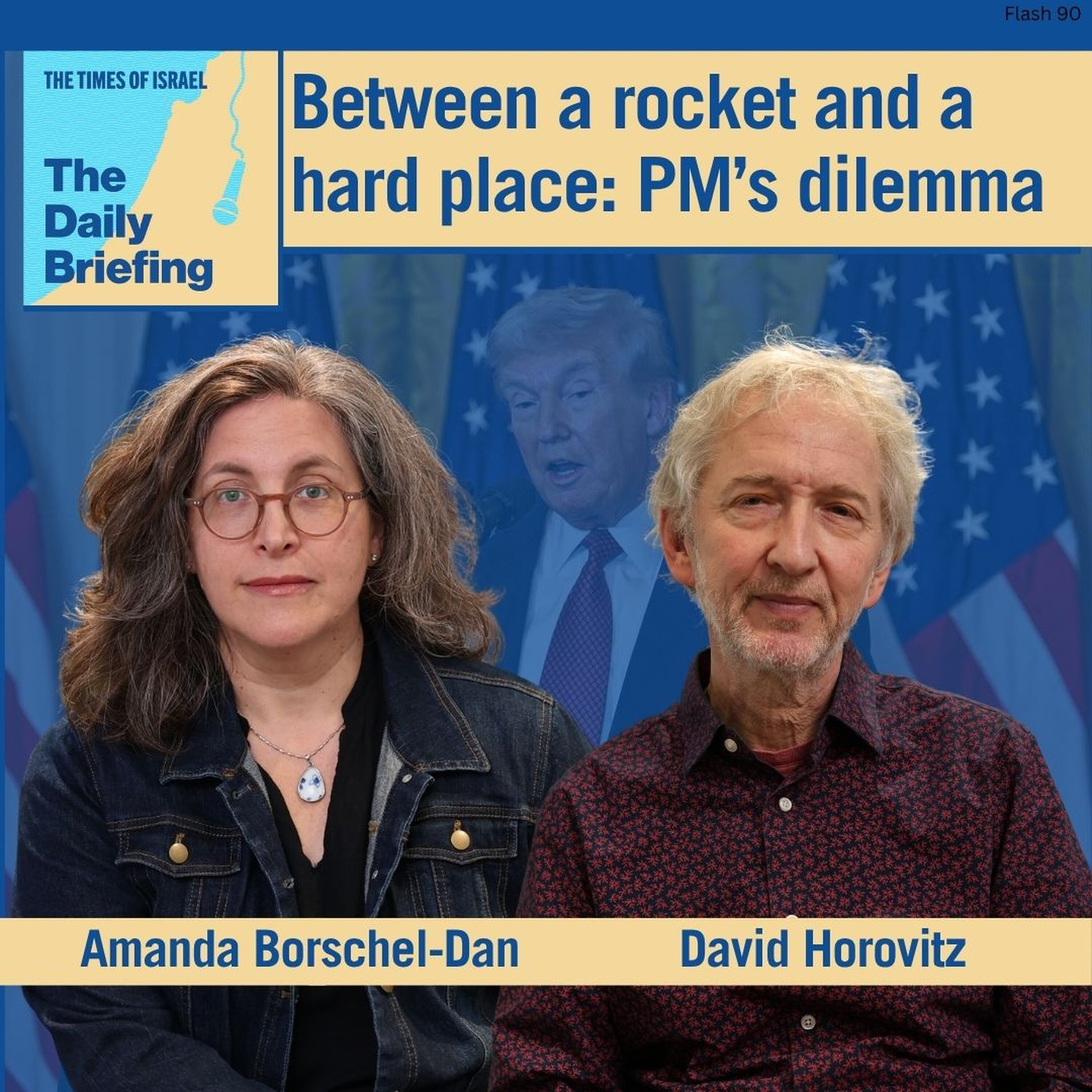 Between a rocket and a hard place: PM faces Trumpian dilemma episode artwork
