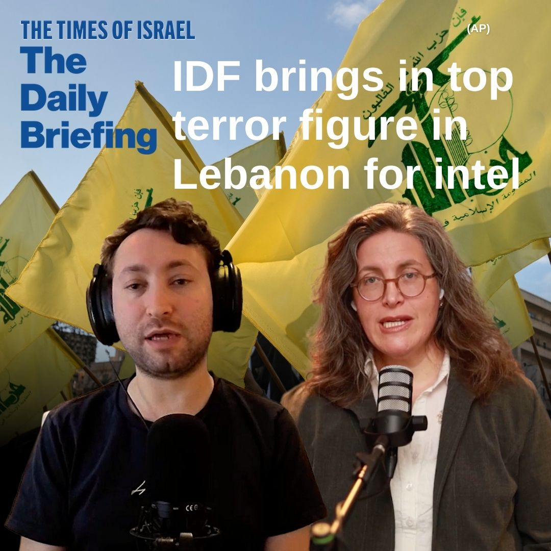 IDF brings in top terror figure in Lebanon for intel