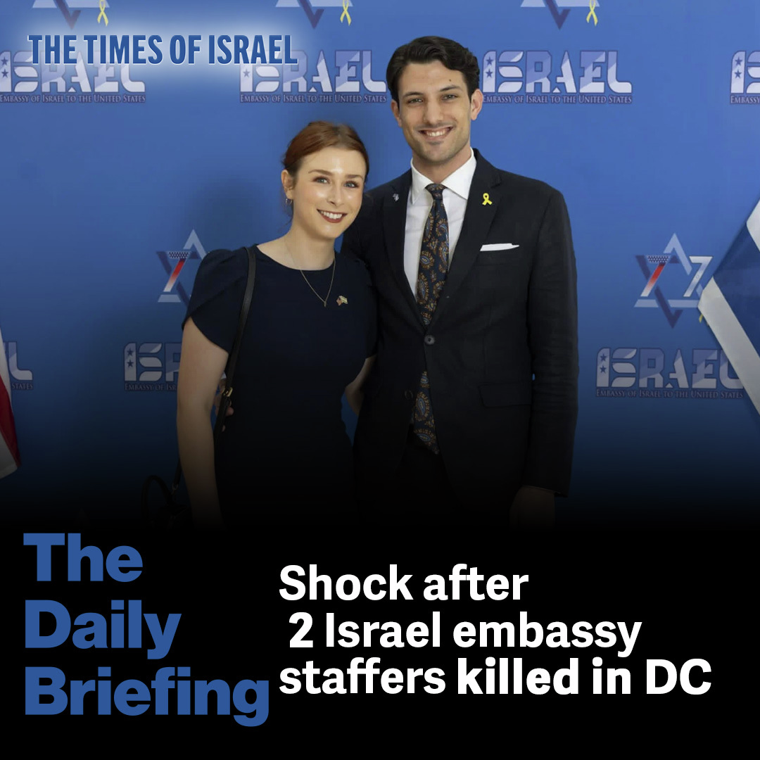 Day 594 - Shock after 2 Israel embassy staffers killed in DC