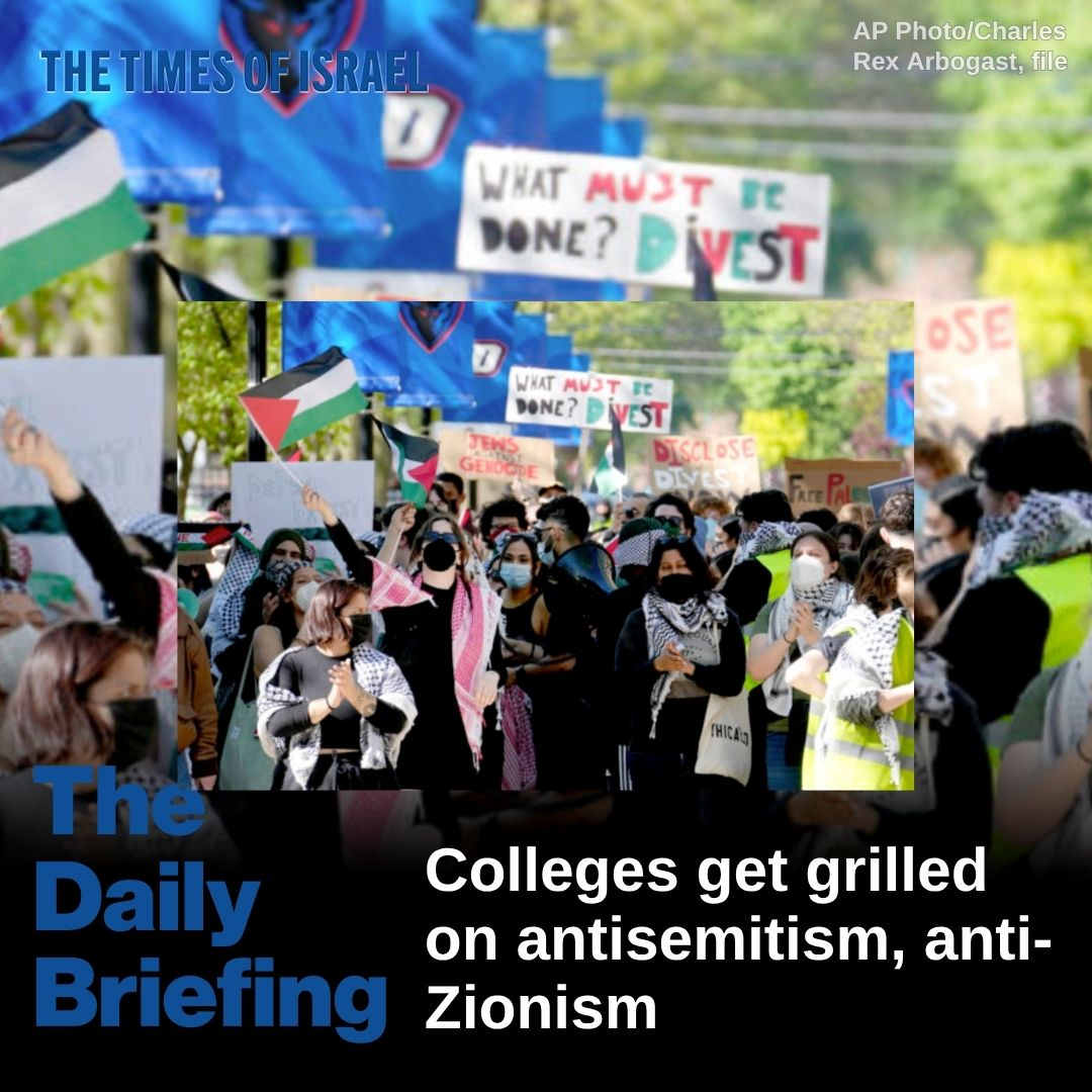 Day 649 - College heads, NYC comptroller on the mat over anti-Zionism