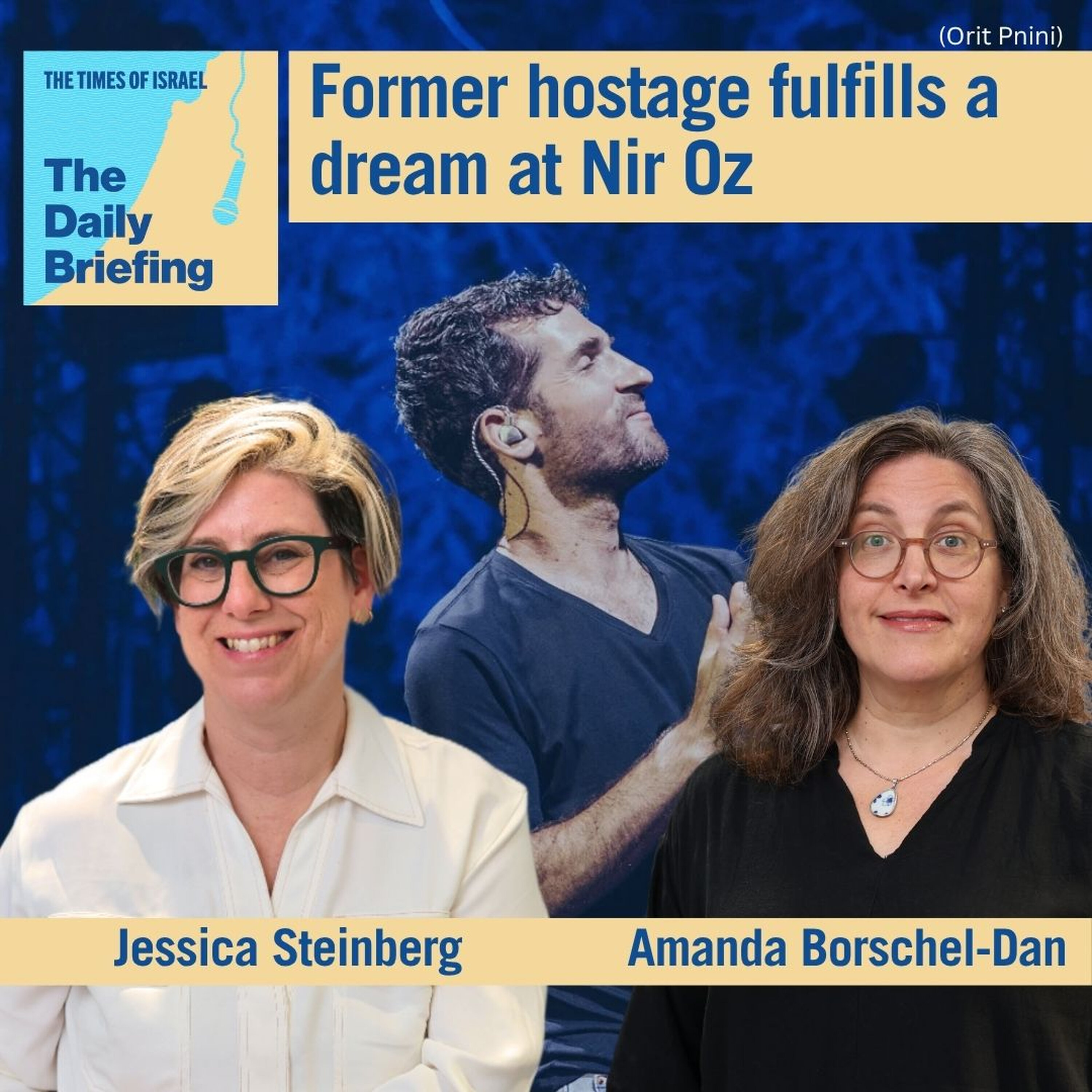 Former Hamas hostage fulfills a dream at Nir Oz episode artwork